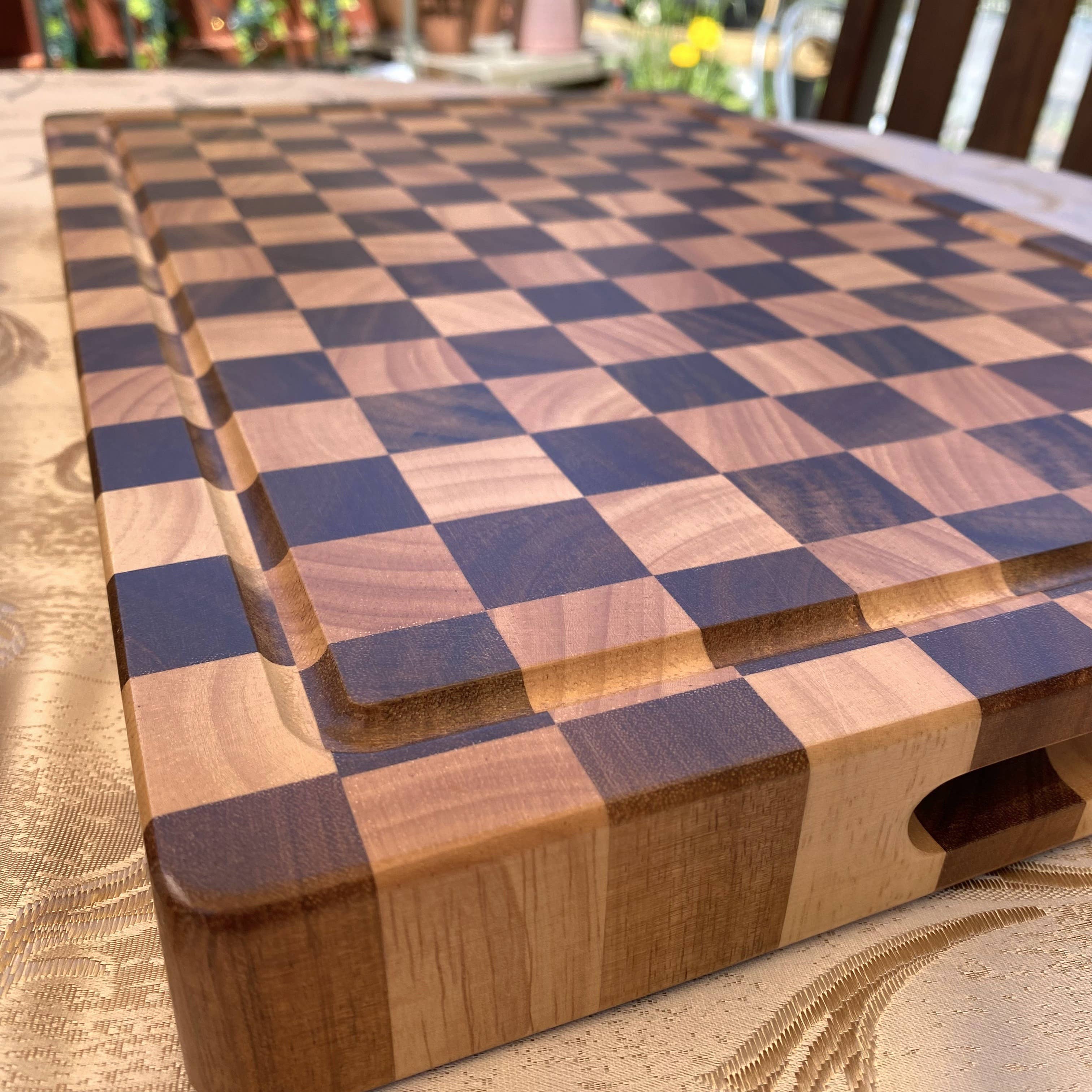 Checkered Cutting Board