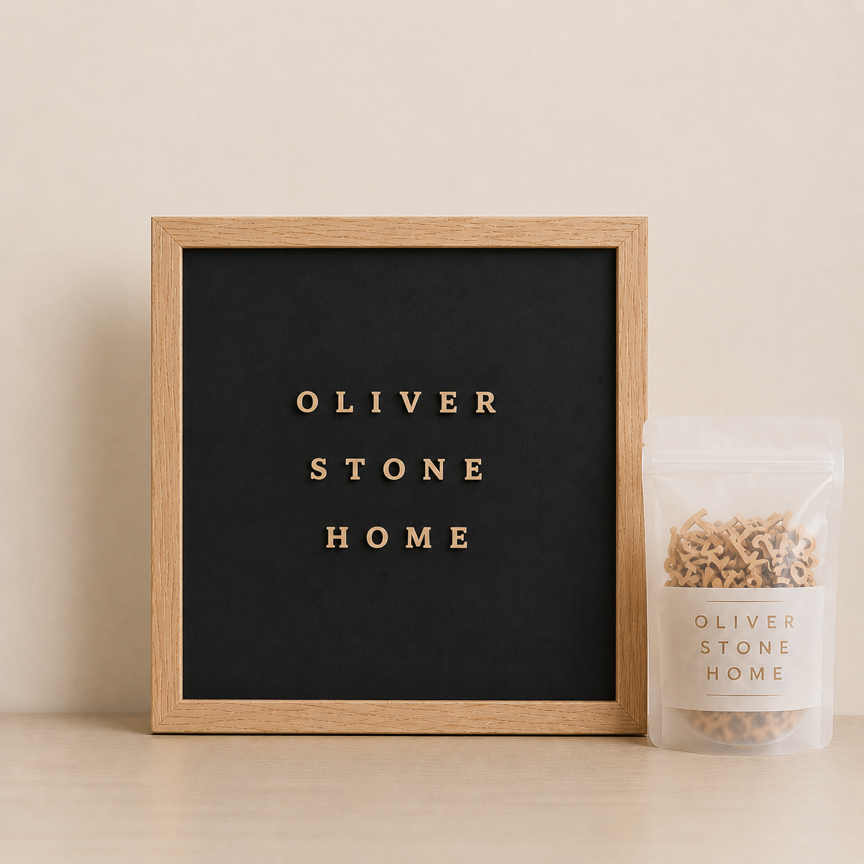 Black Magnetic Chalkboard