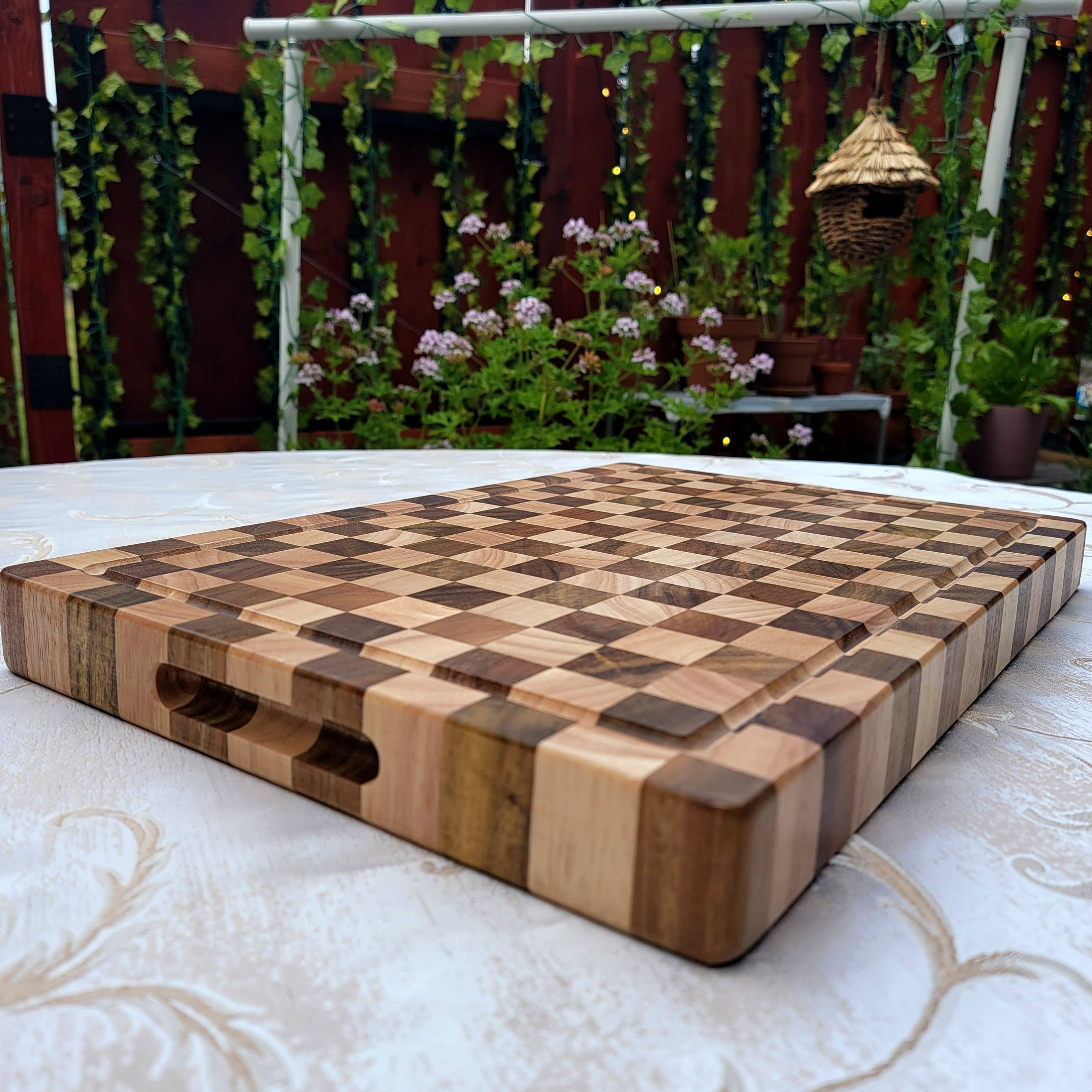 Checkered Cutting Board