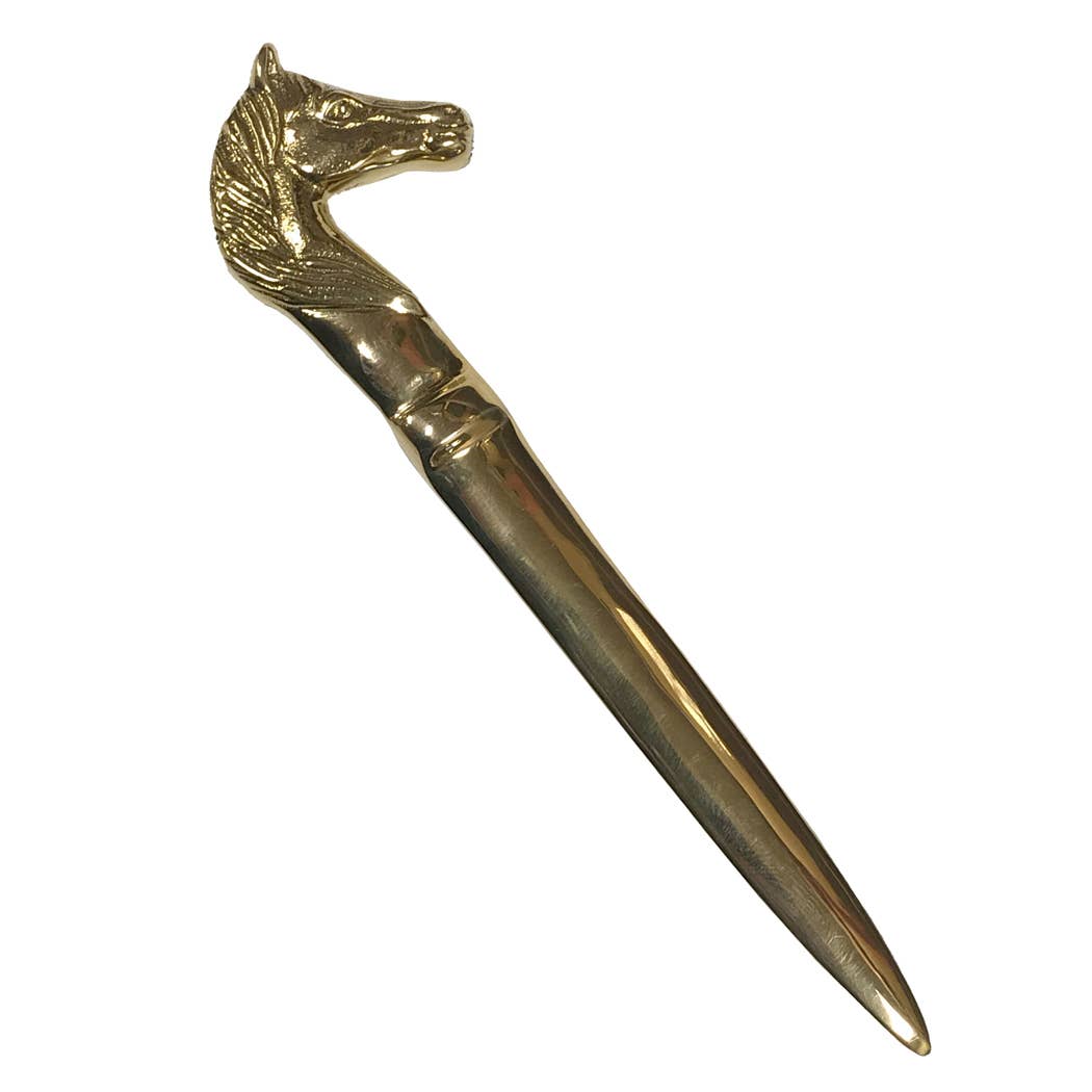 Brass Horse Letter Opener