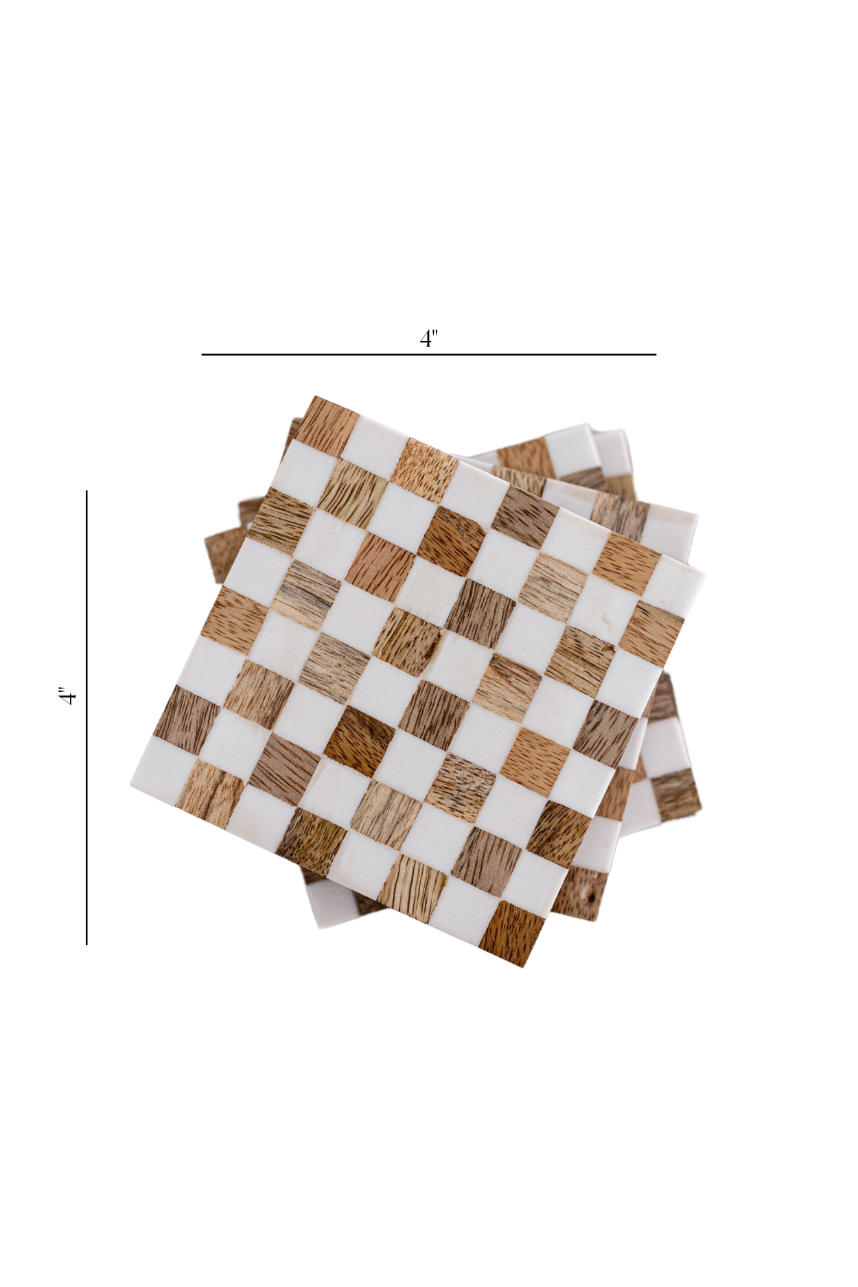 Checkered Coasters