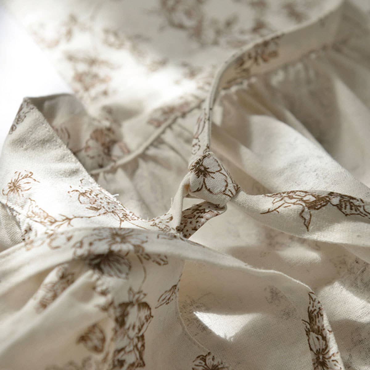 Floral Print Apron