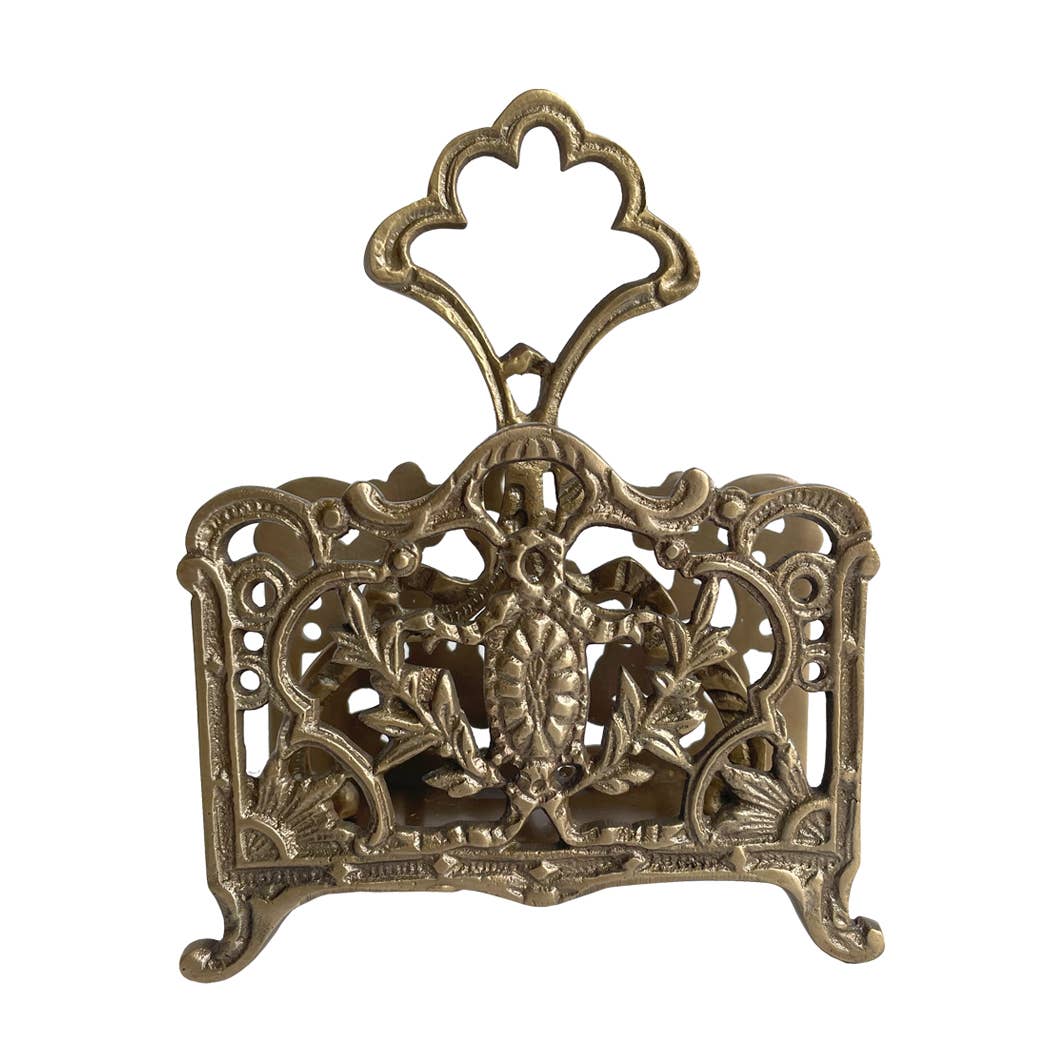 Brass Napkin/Letter Holder