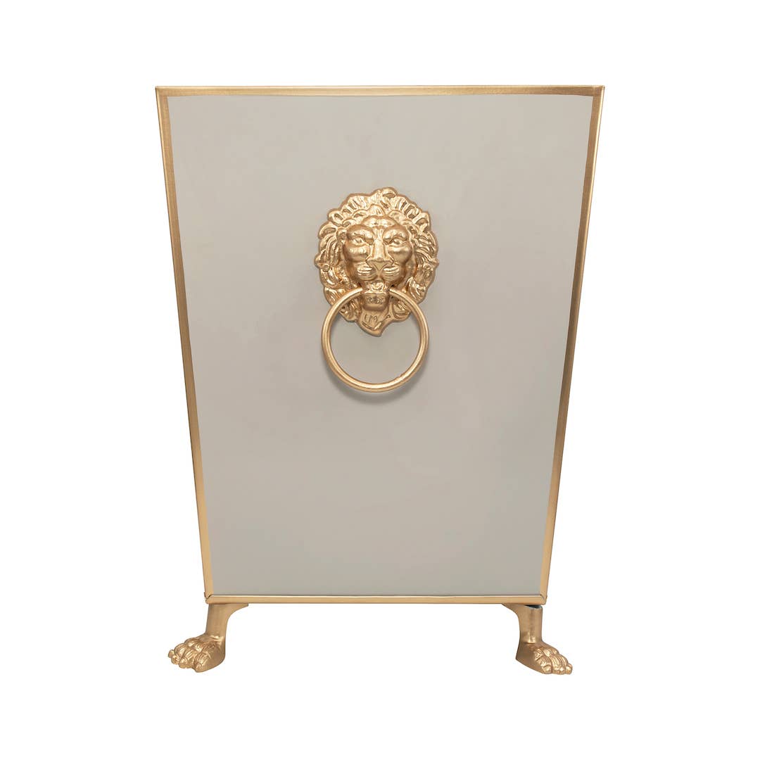 Lionhead Wastebasket