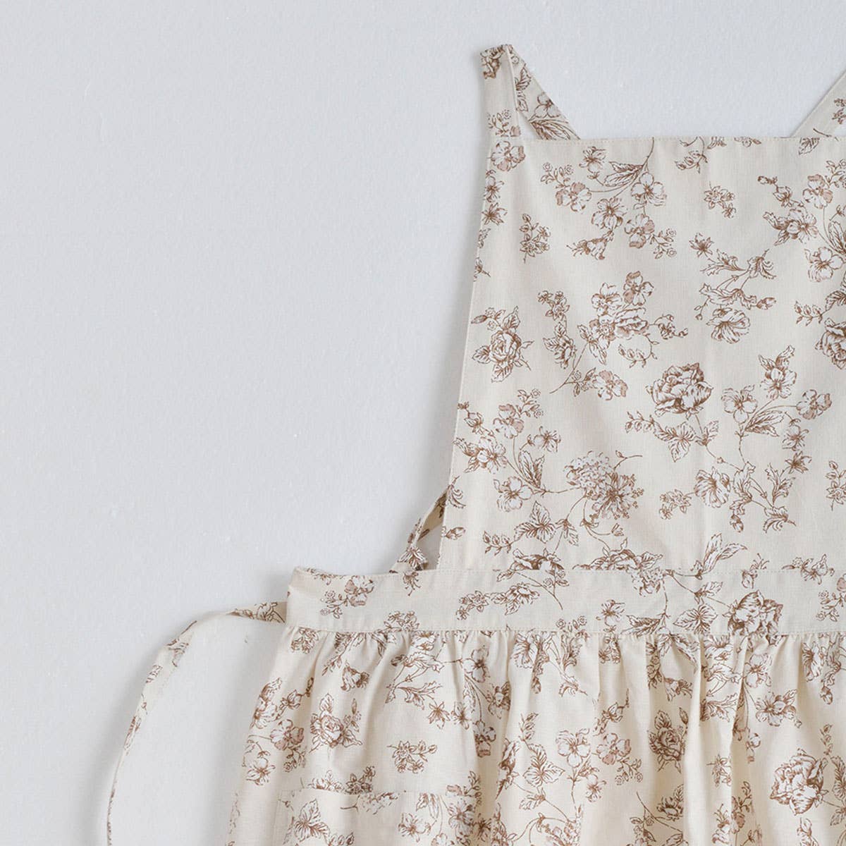 Floral Print Apron