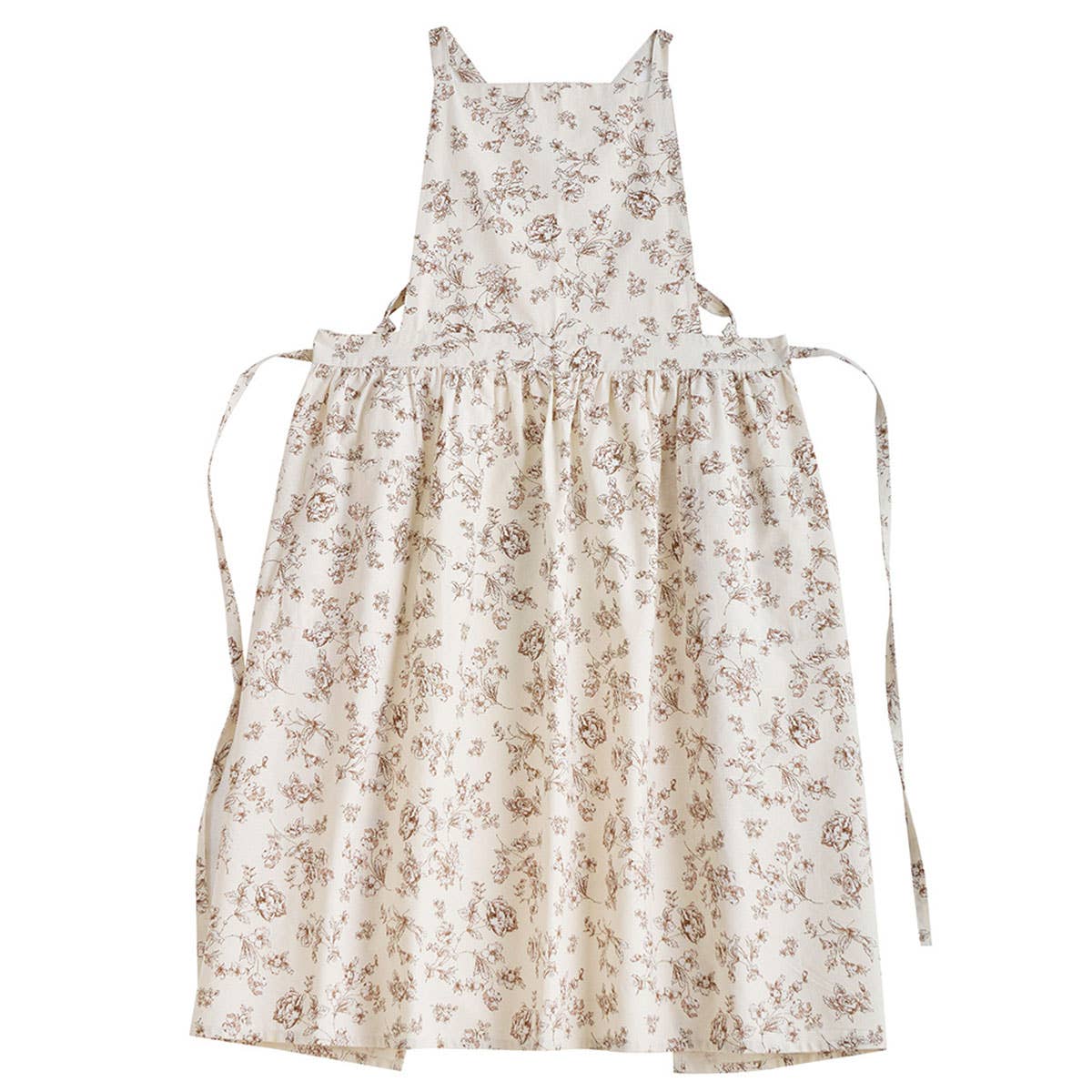 Floral Print Apron