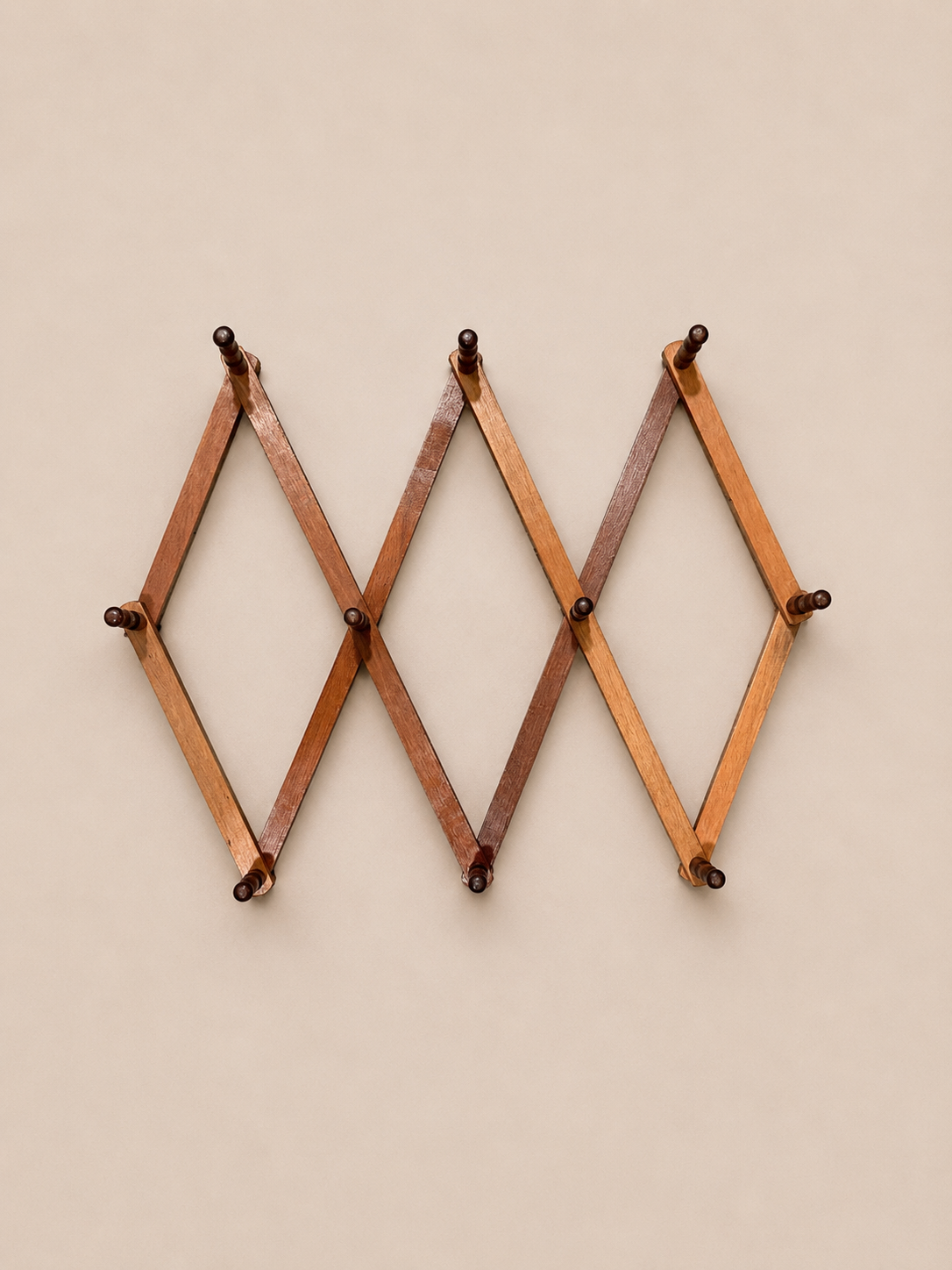 Vintage Accordian Peg Hook