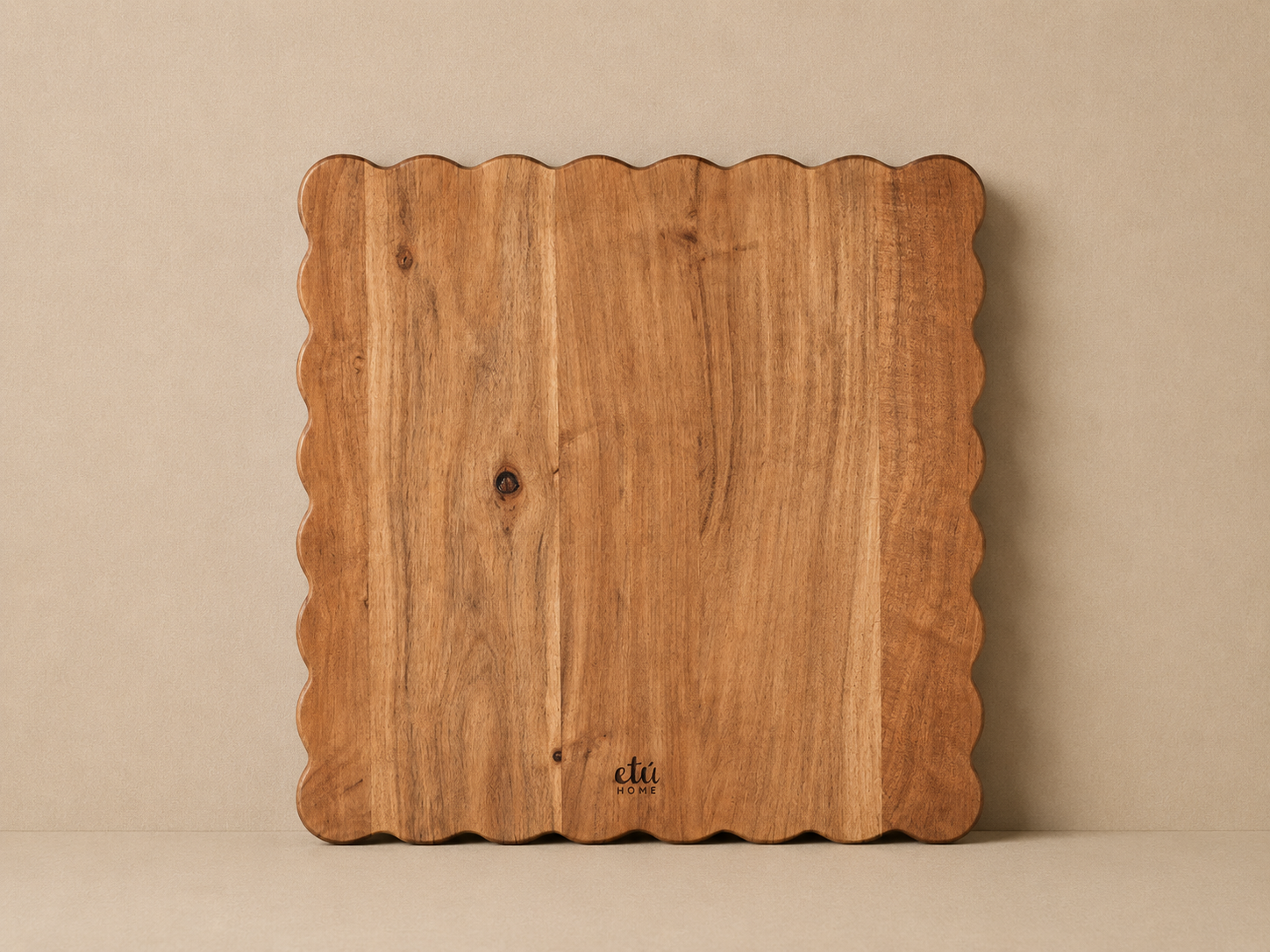 Scalloped Cutting Board ~ L