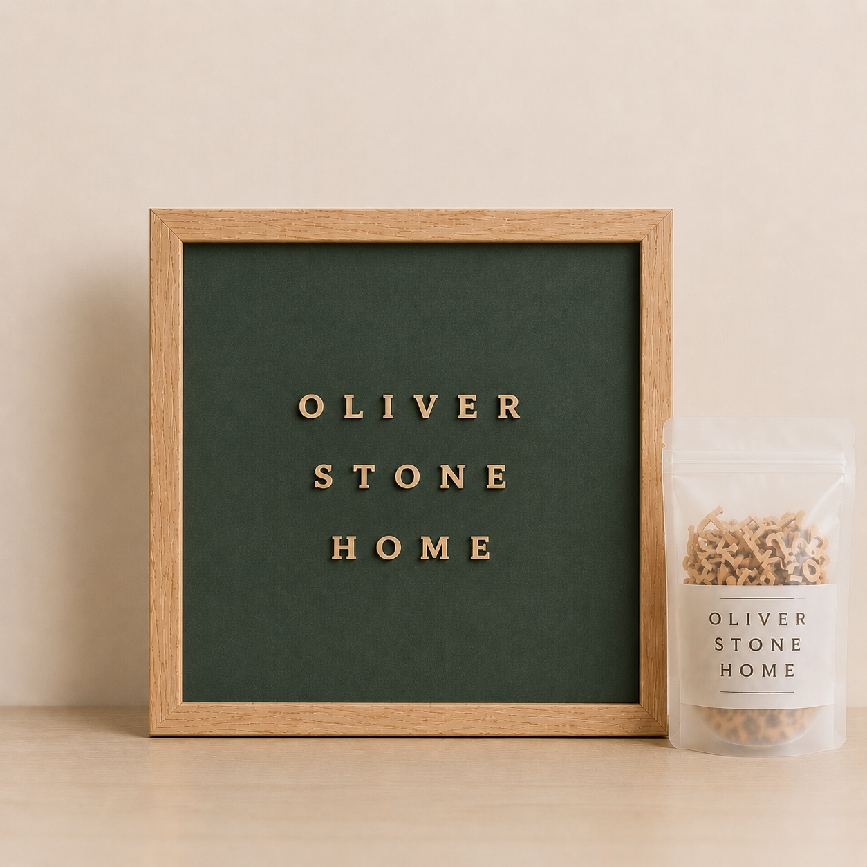 Green Magnetic Chalkboard