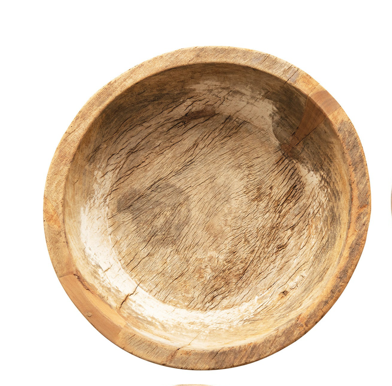 Vintage Wood Bowl