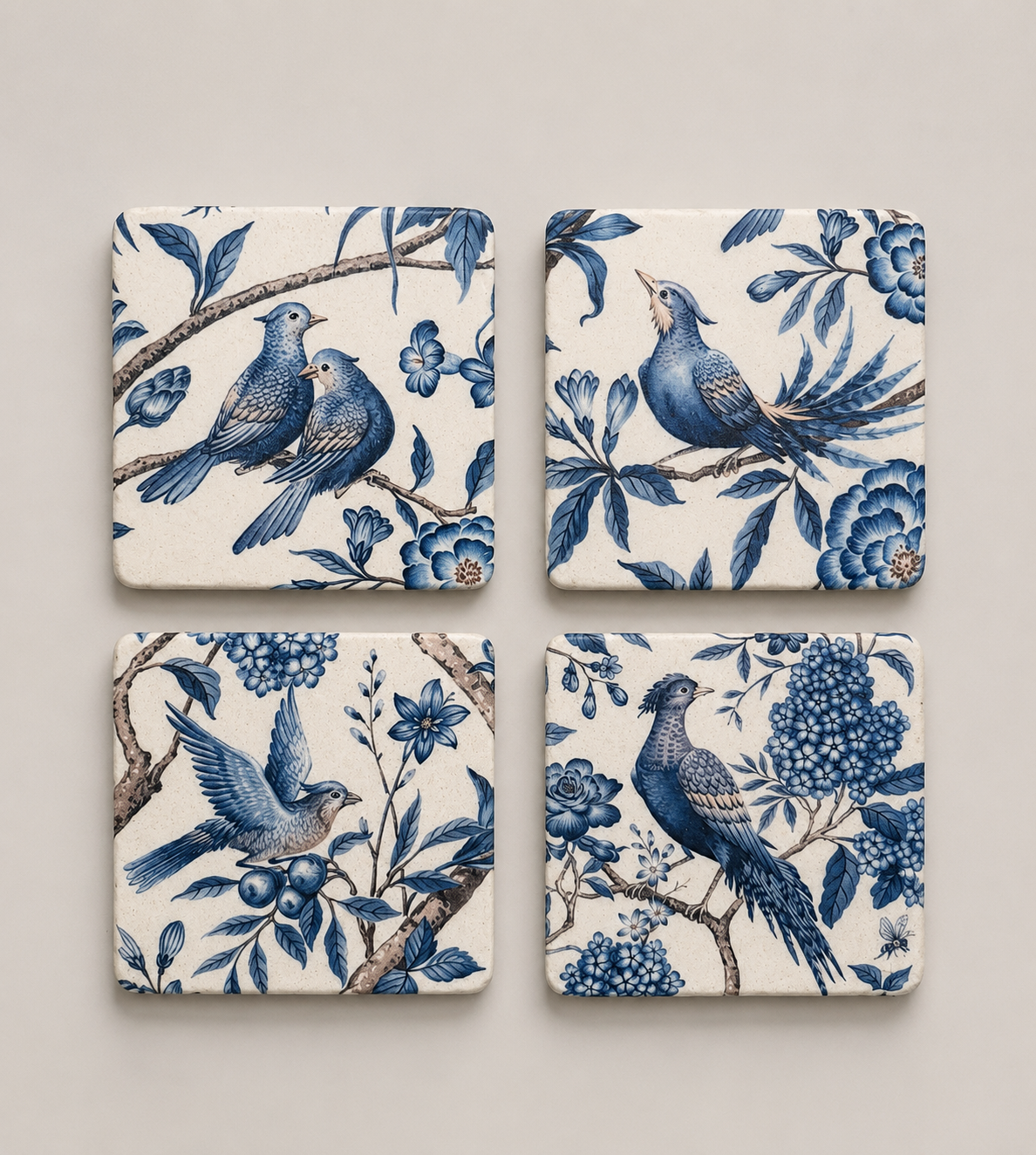 Bird Coasters S/4