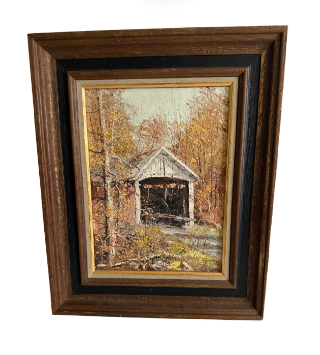 Vintage White Barn Oil