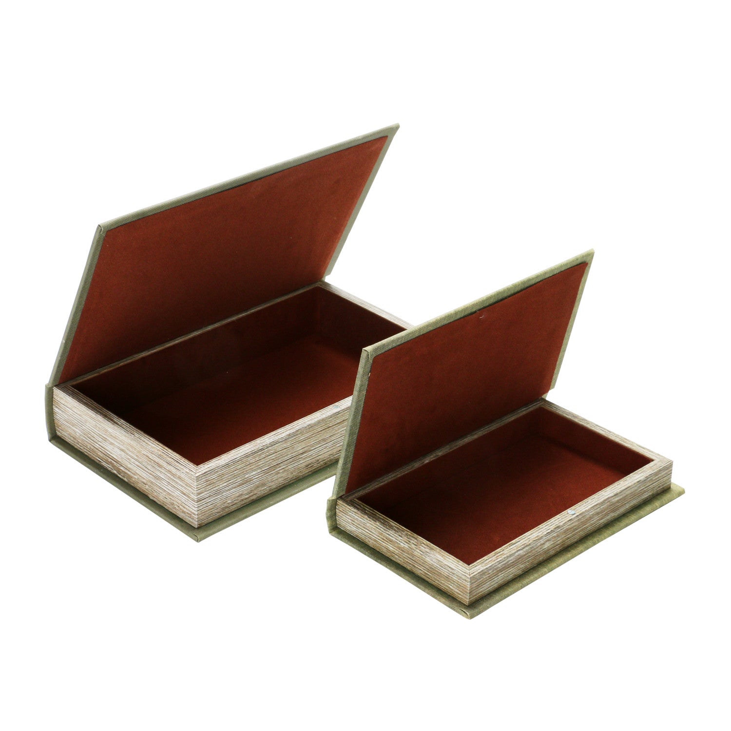 All The Little Book Storage Boxes S/2