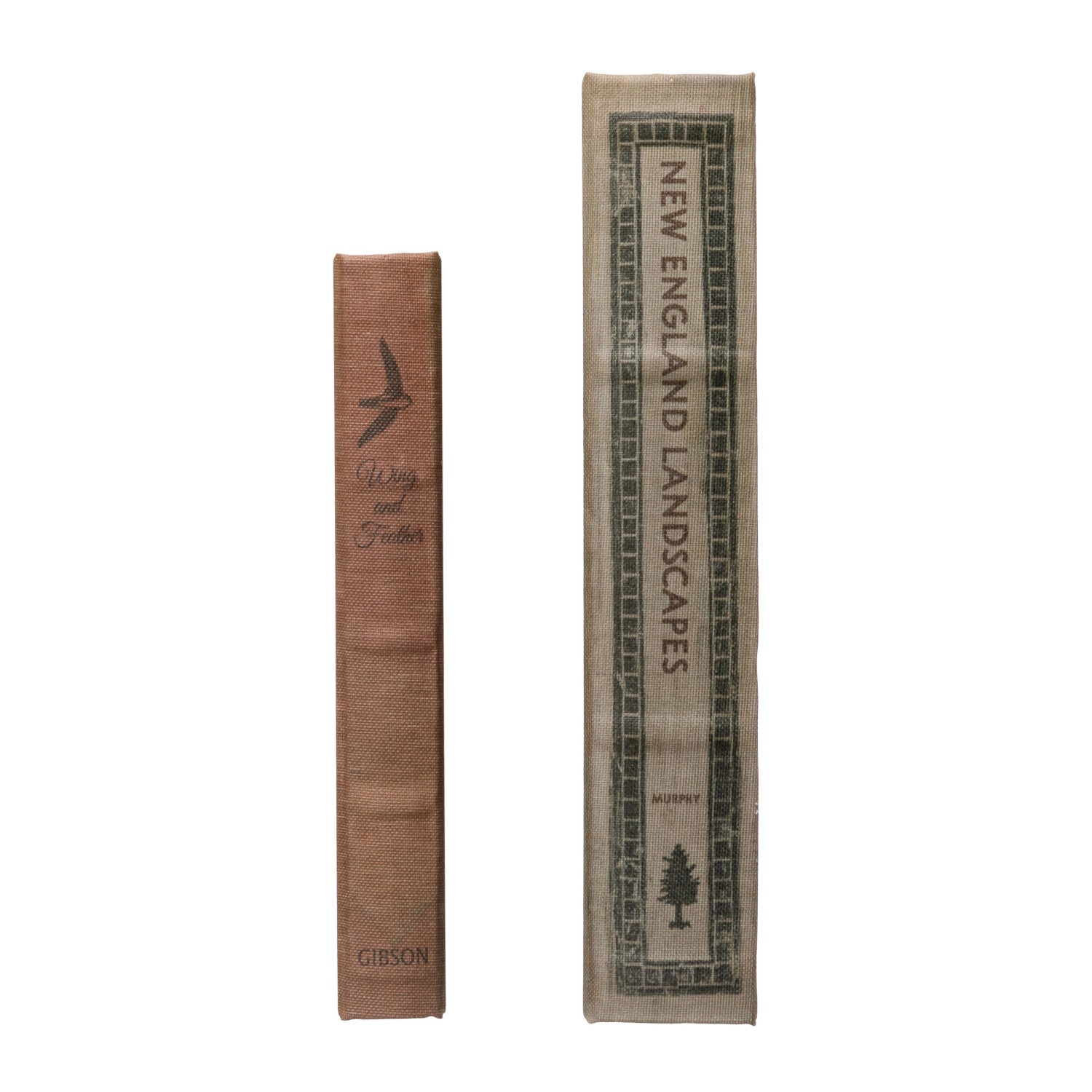 New England Book Storage Boxes S/2