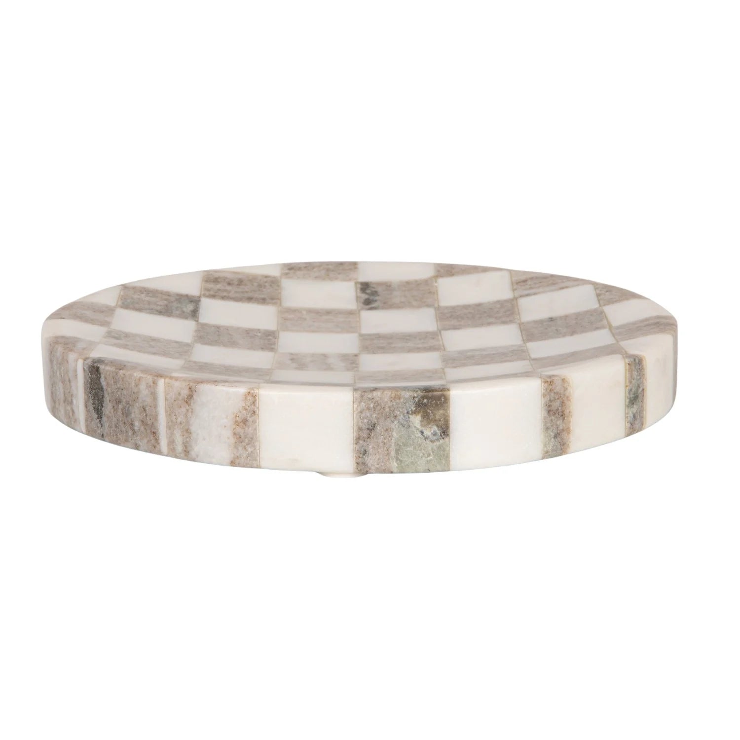 Marble Checkerboard Tray