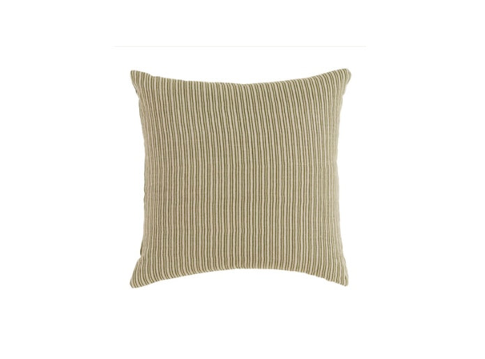 Wren Green Stripe Pillow