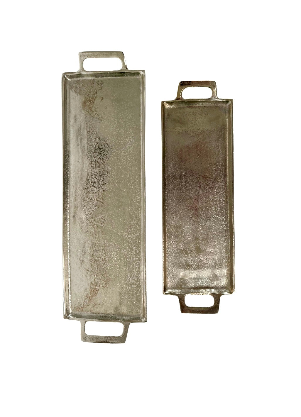 Silver Rectangle Tray