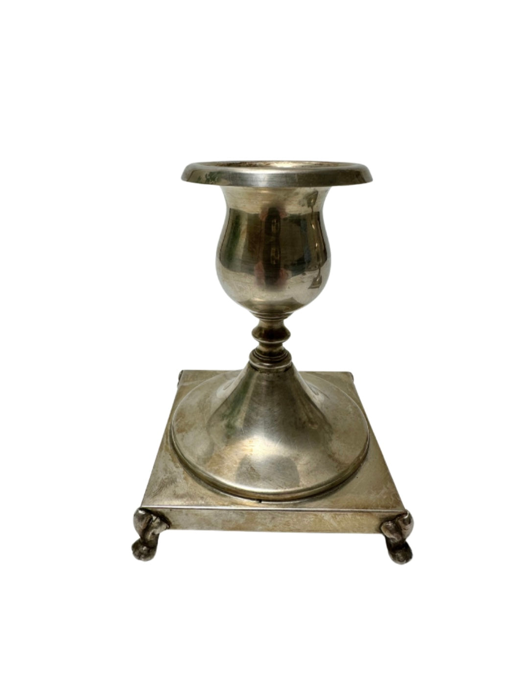 Vintage S/2 Paw Feet Candle Holder