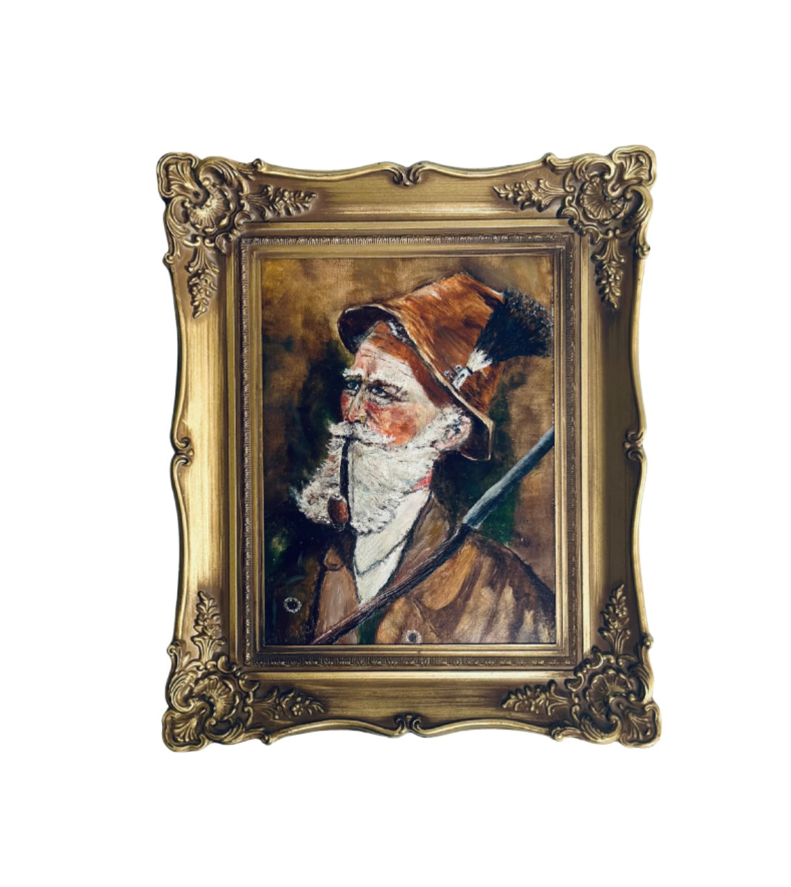 Vintage Print - Man With Pipe (Style 2)