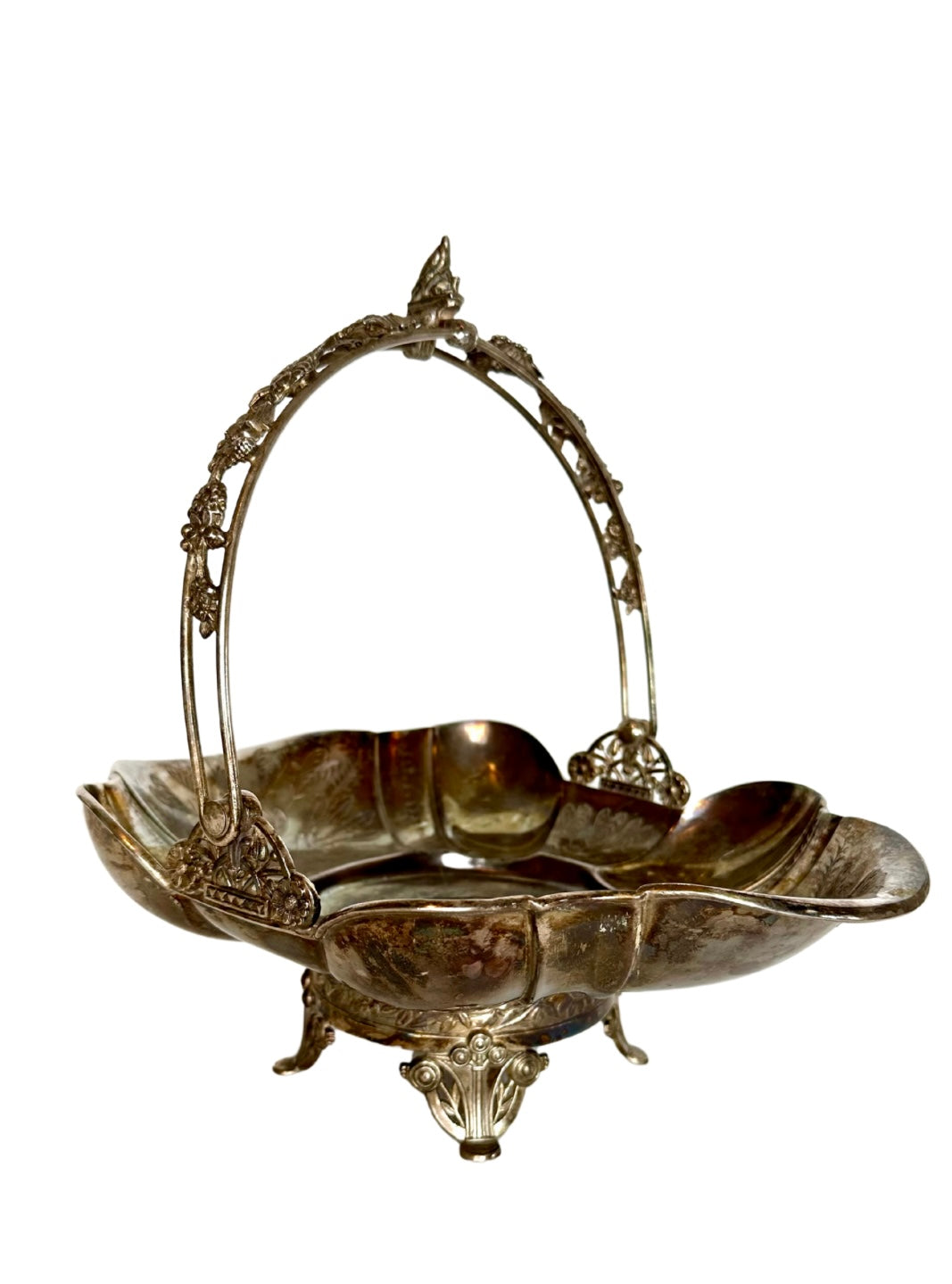 Vintage Silver Basket