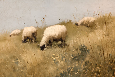 Sheep Field 11X14