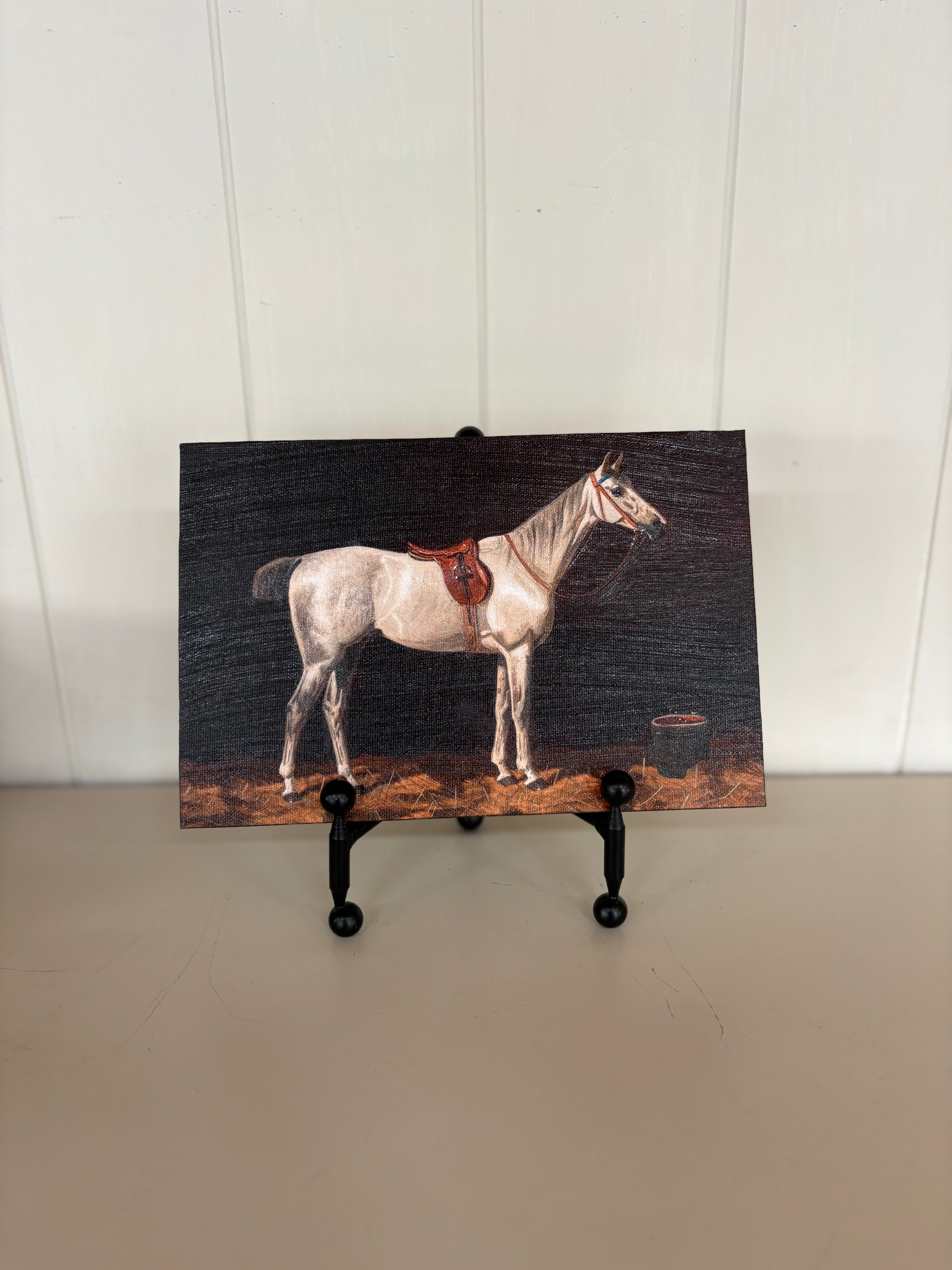 Horse White 6X9