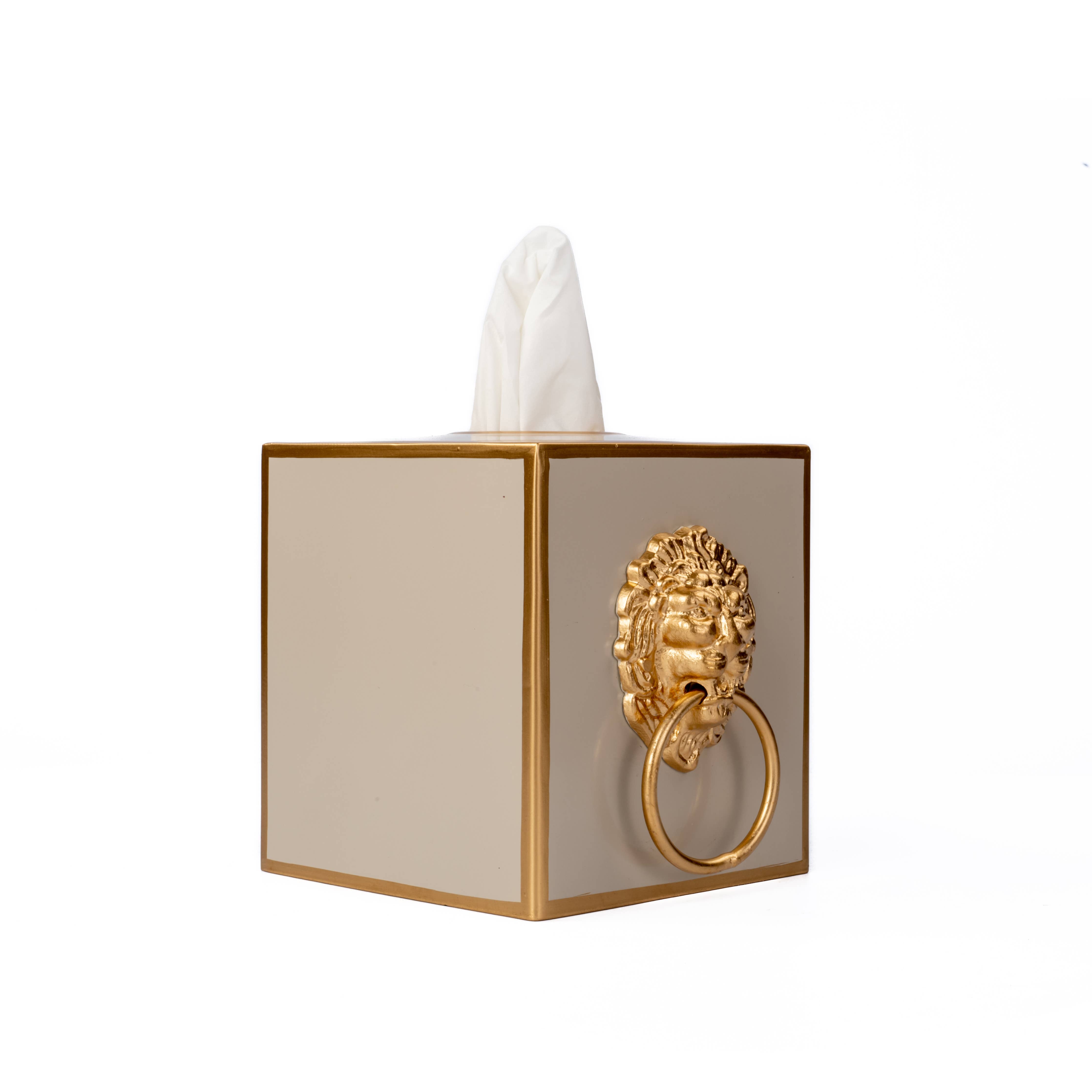 Lionhead Tissue Box