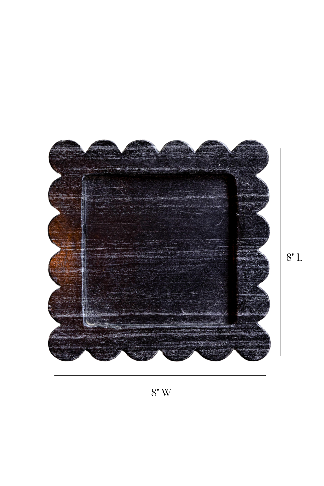 Marble Tray Black