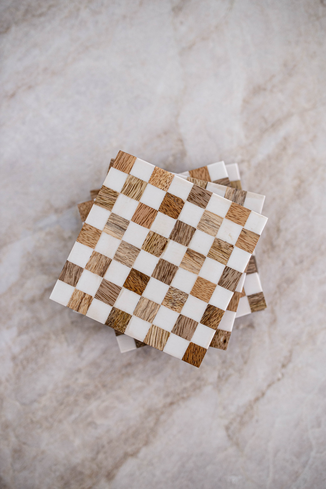 Checkered Coasters