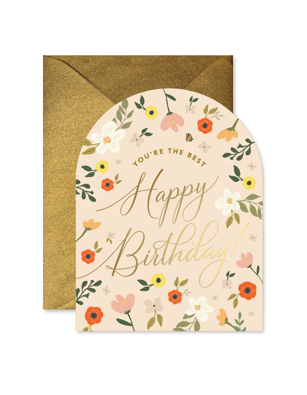 Arched Birthday Card