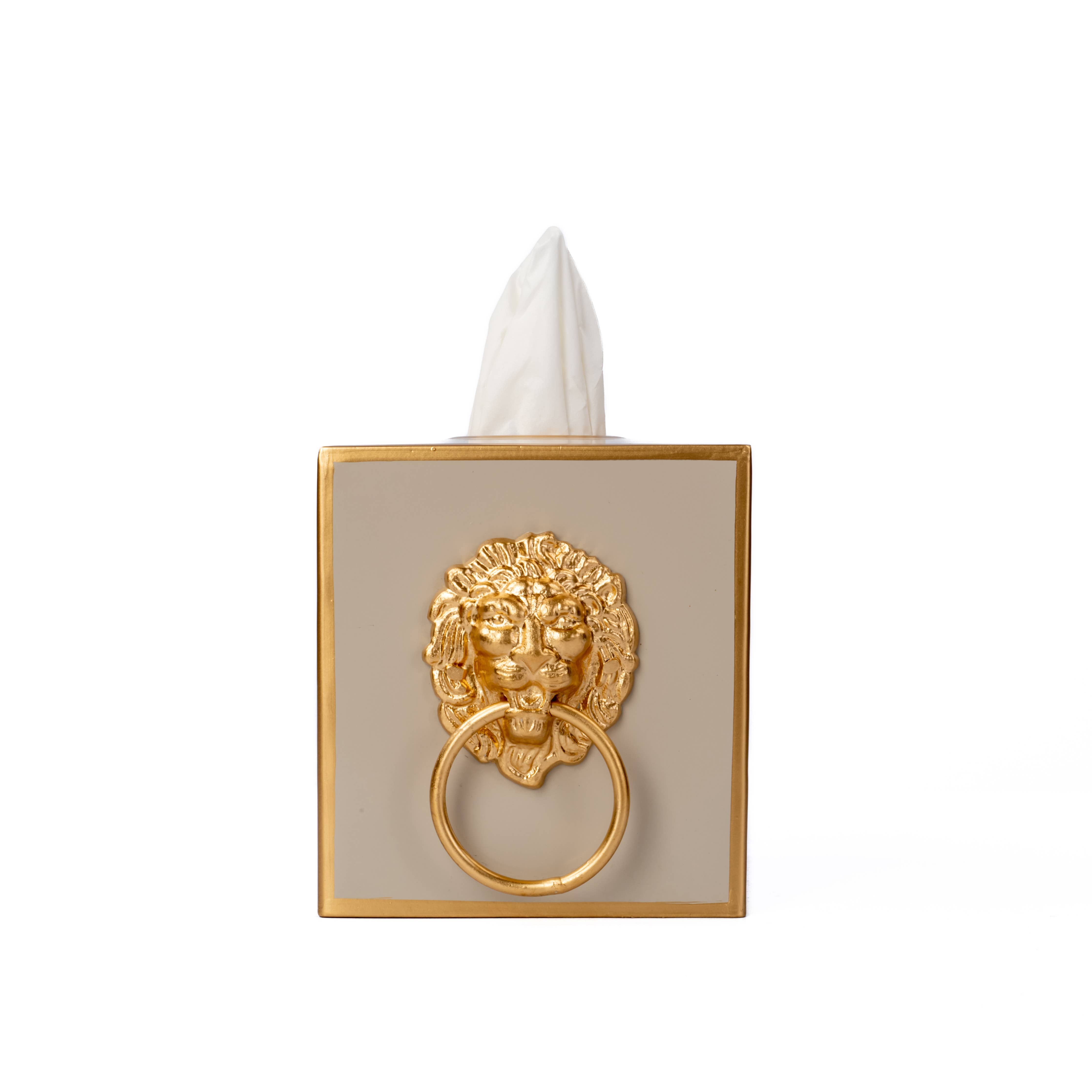 Lionhead Tissue Box