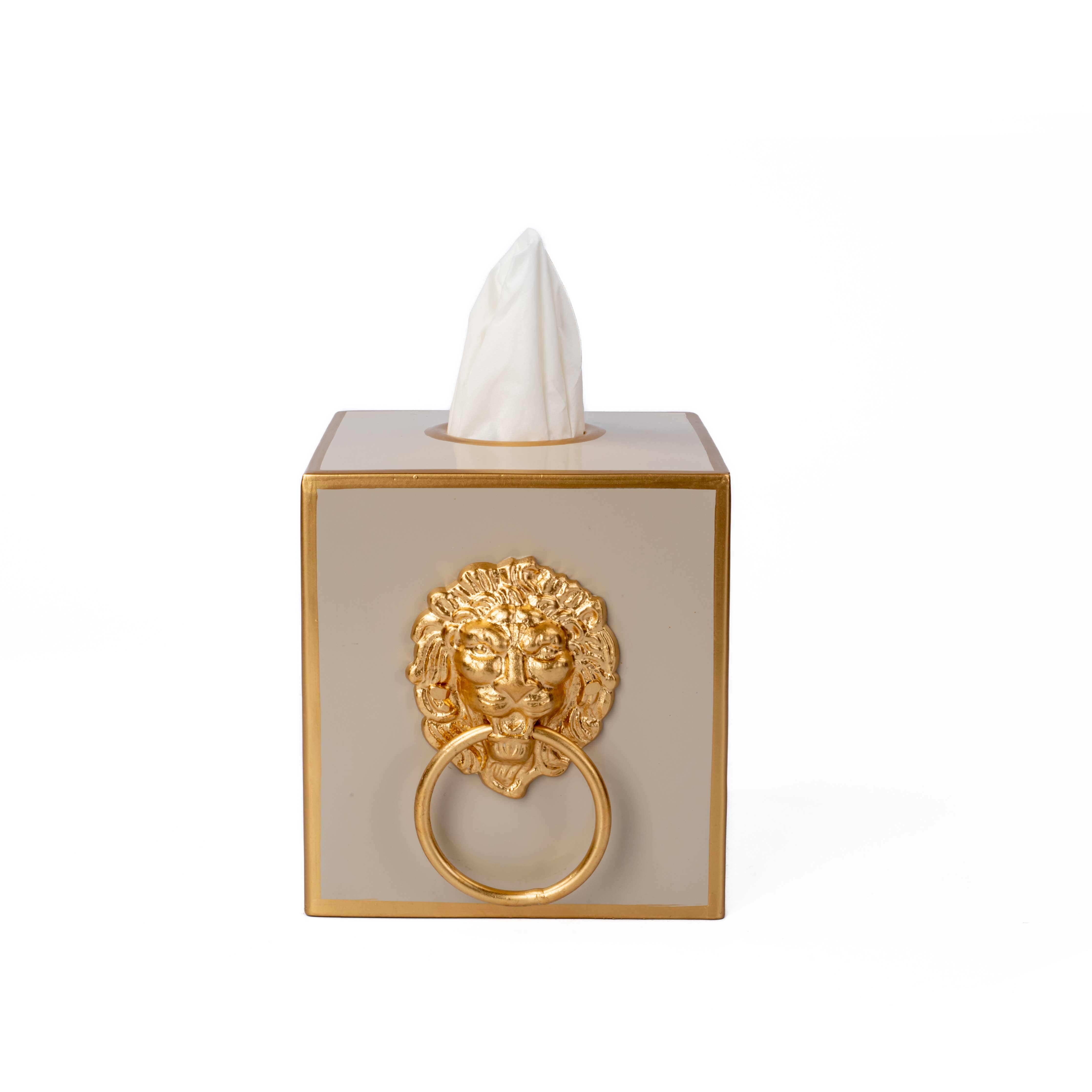 Lionhead Tissue Box