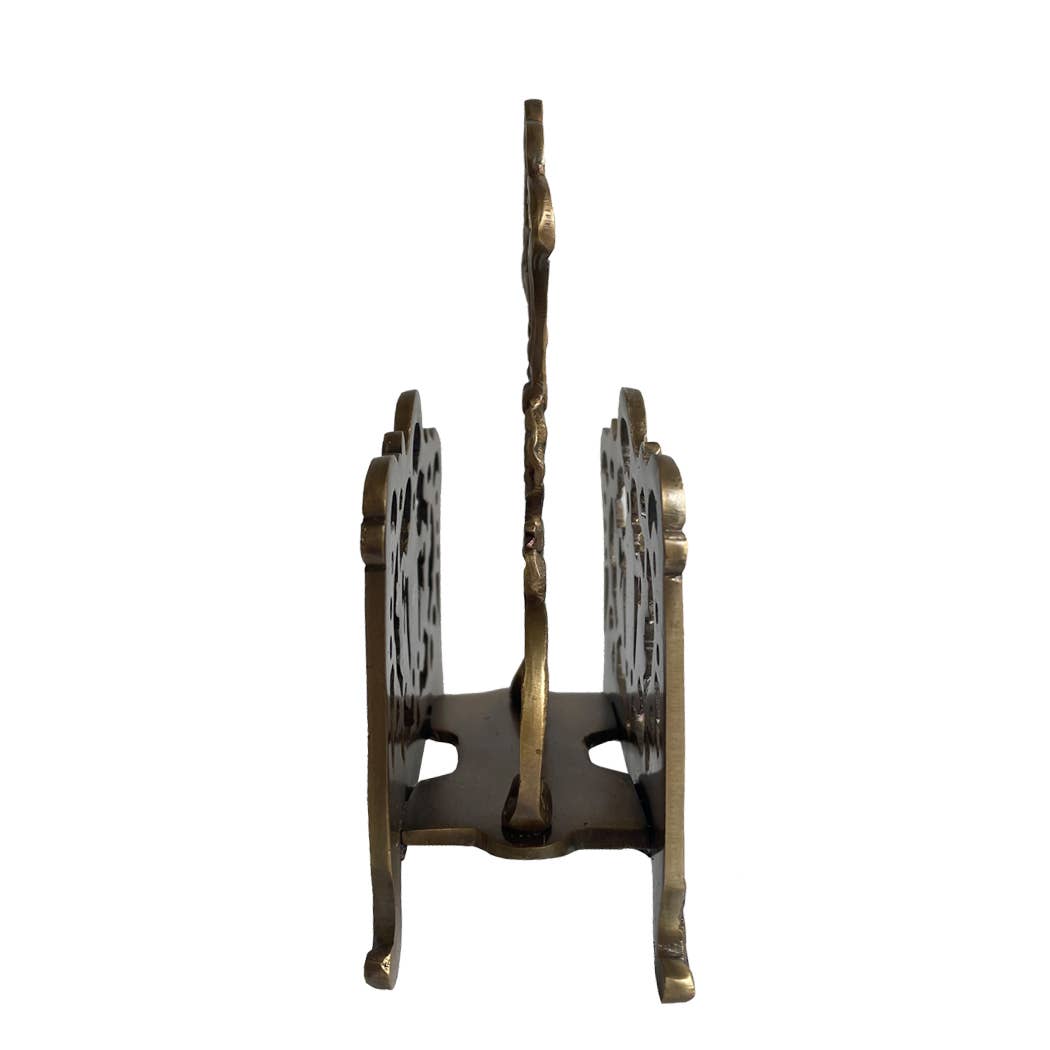 Brass Napkin/Letter Holder