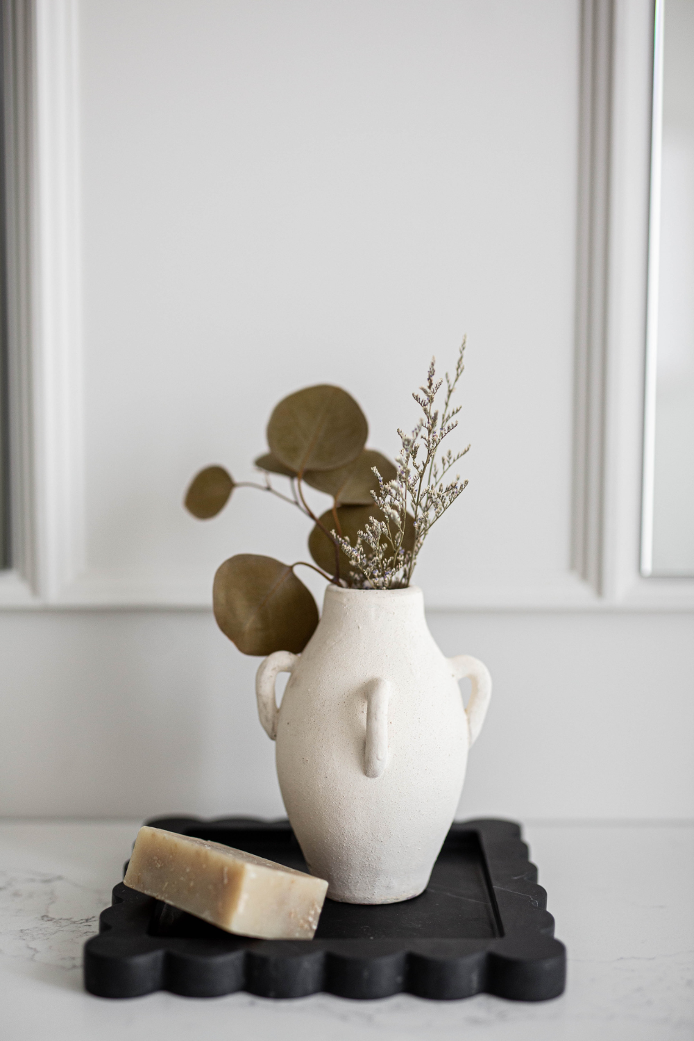 Marble Tray Black