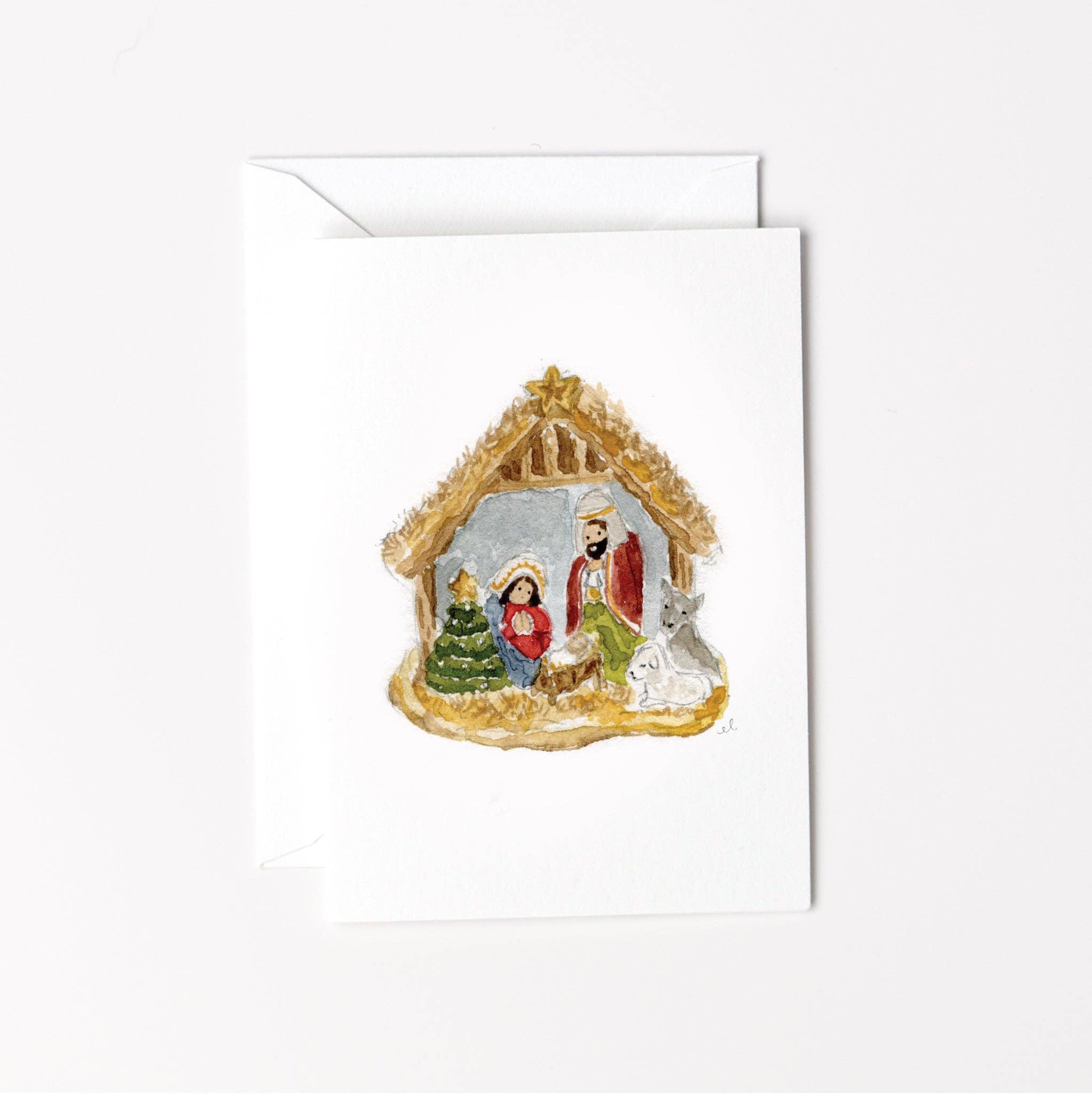 Nativity Mini Notecard