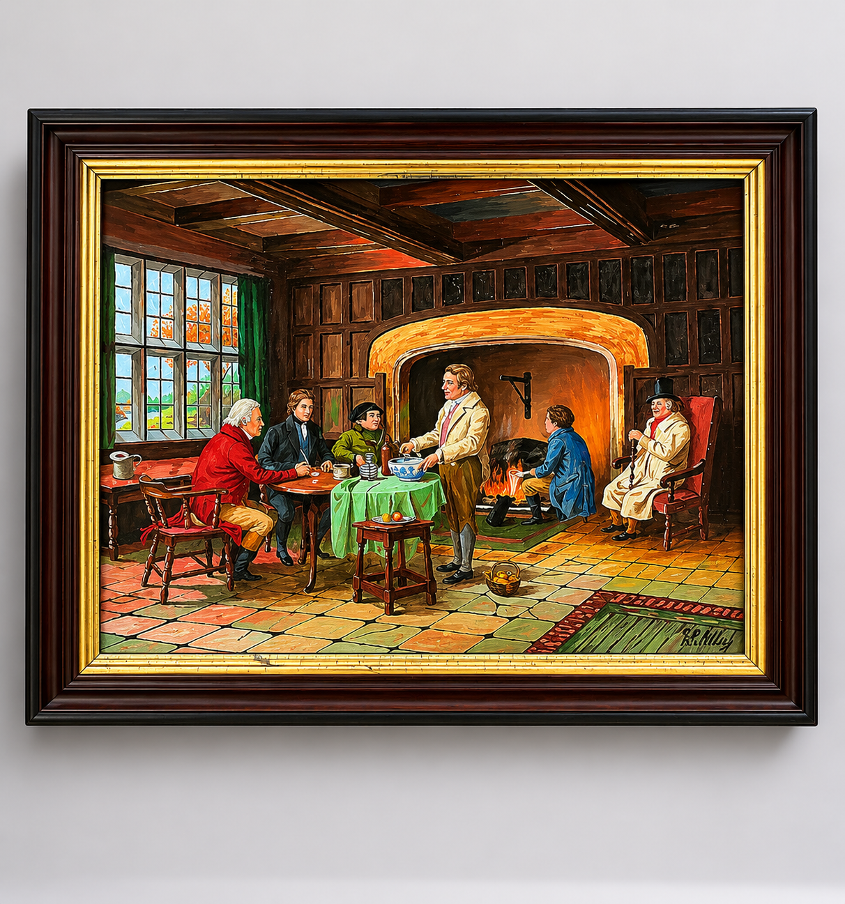 Vintage Library Oil