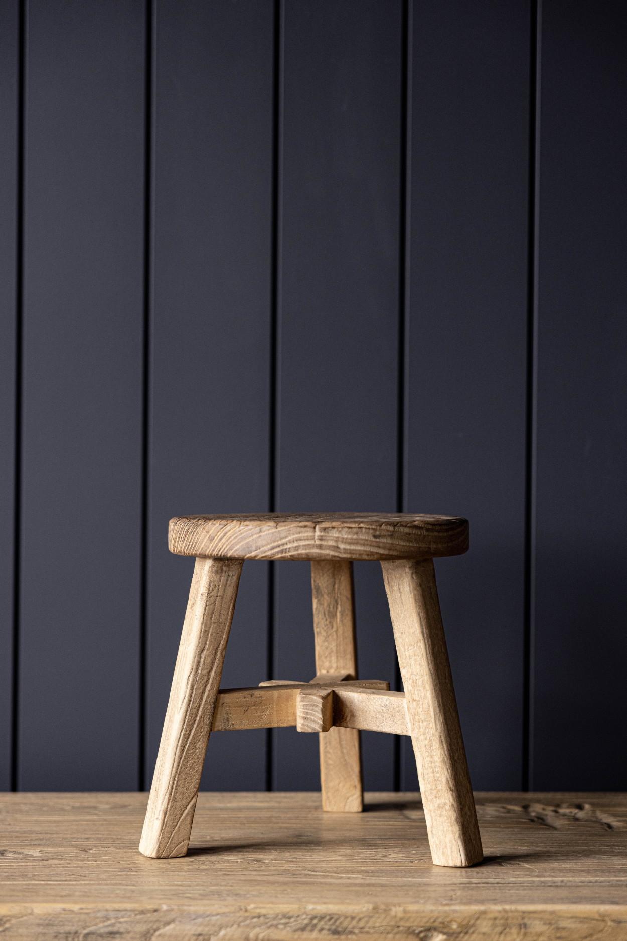 Reclaimed Stool Natural