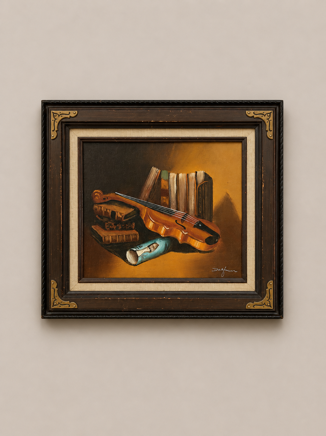 Vintage Violin Oil