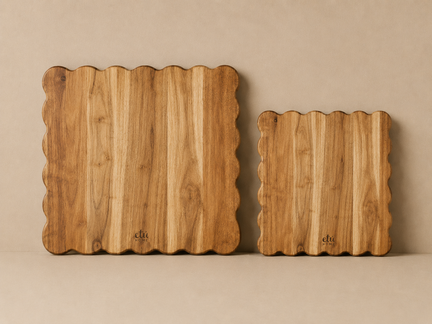 Scalloped Cutting Board ~ L