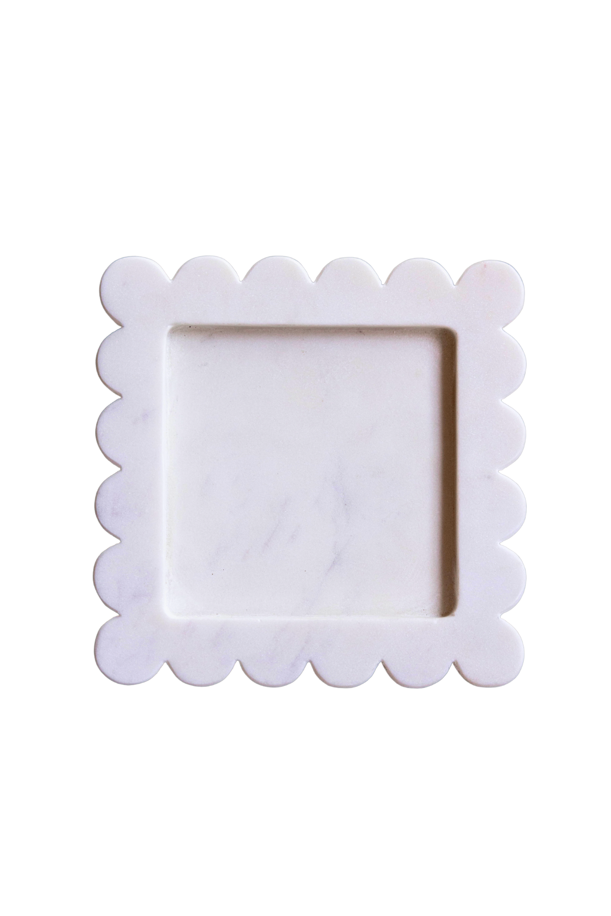Marble Tray White