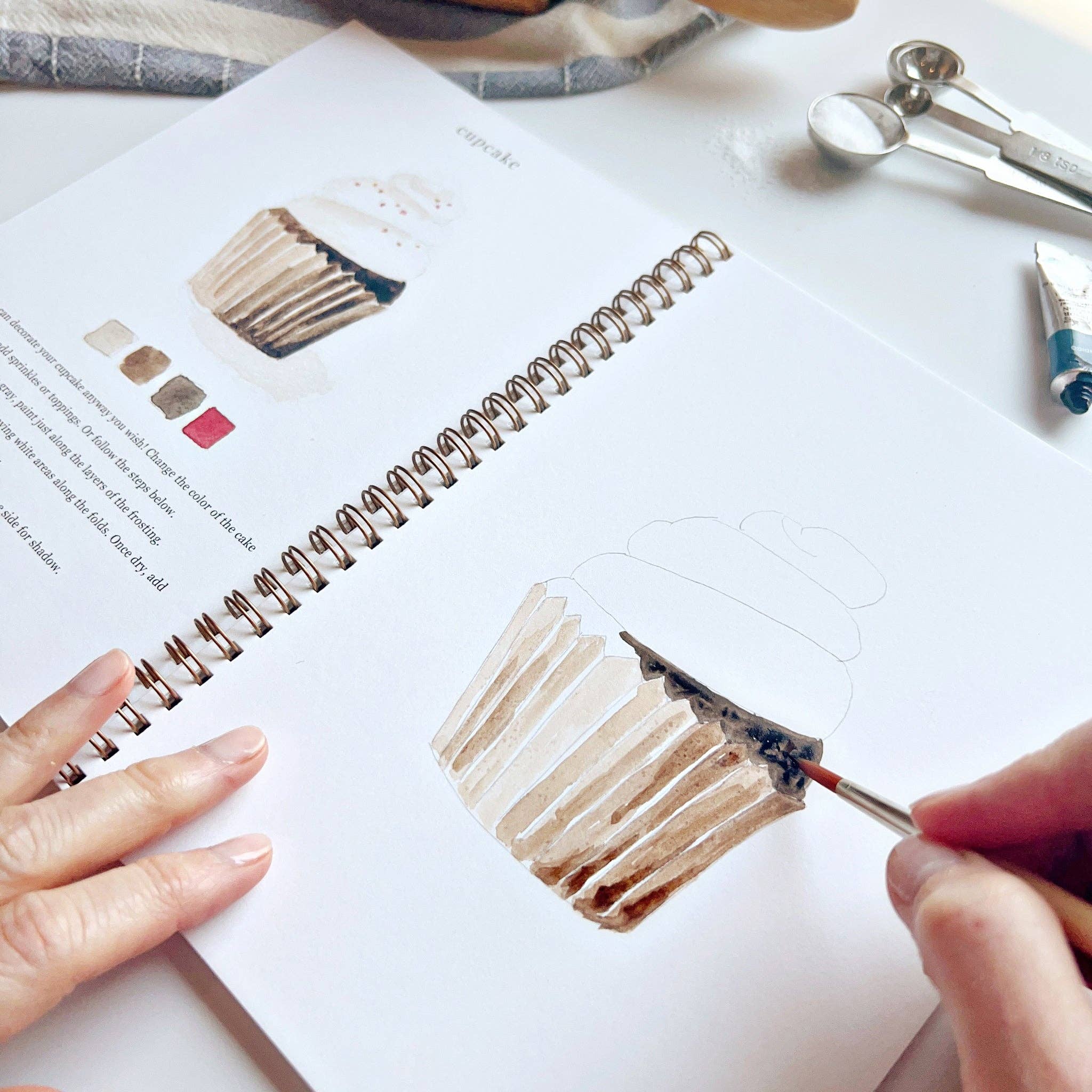 Baking Watercolor Book