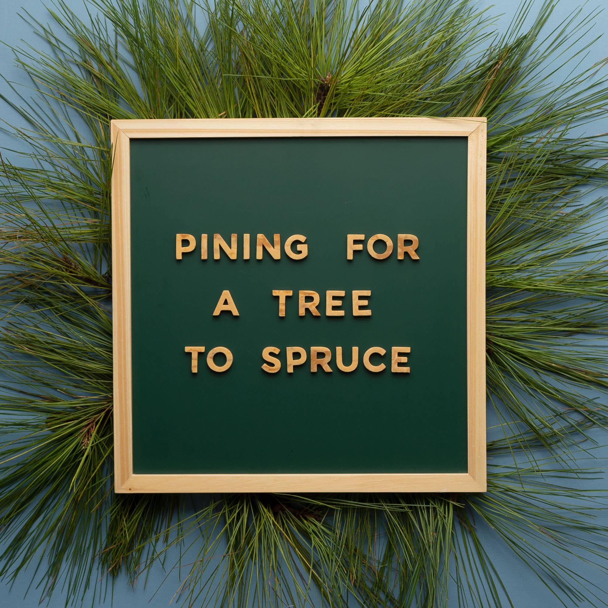 Pine Magnetic Letters