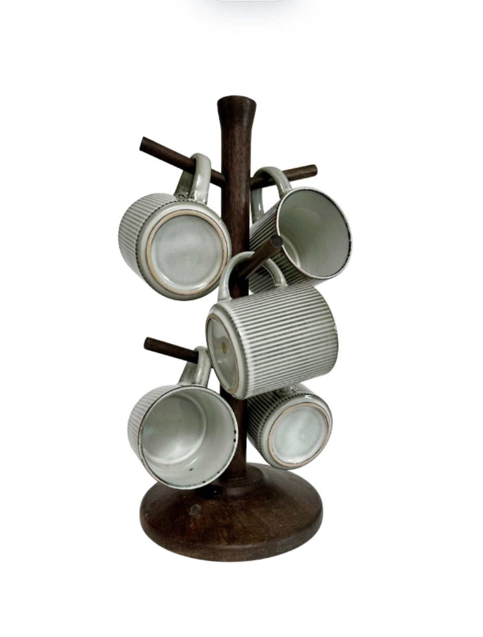 Ticking Stripe Coffee Mug