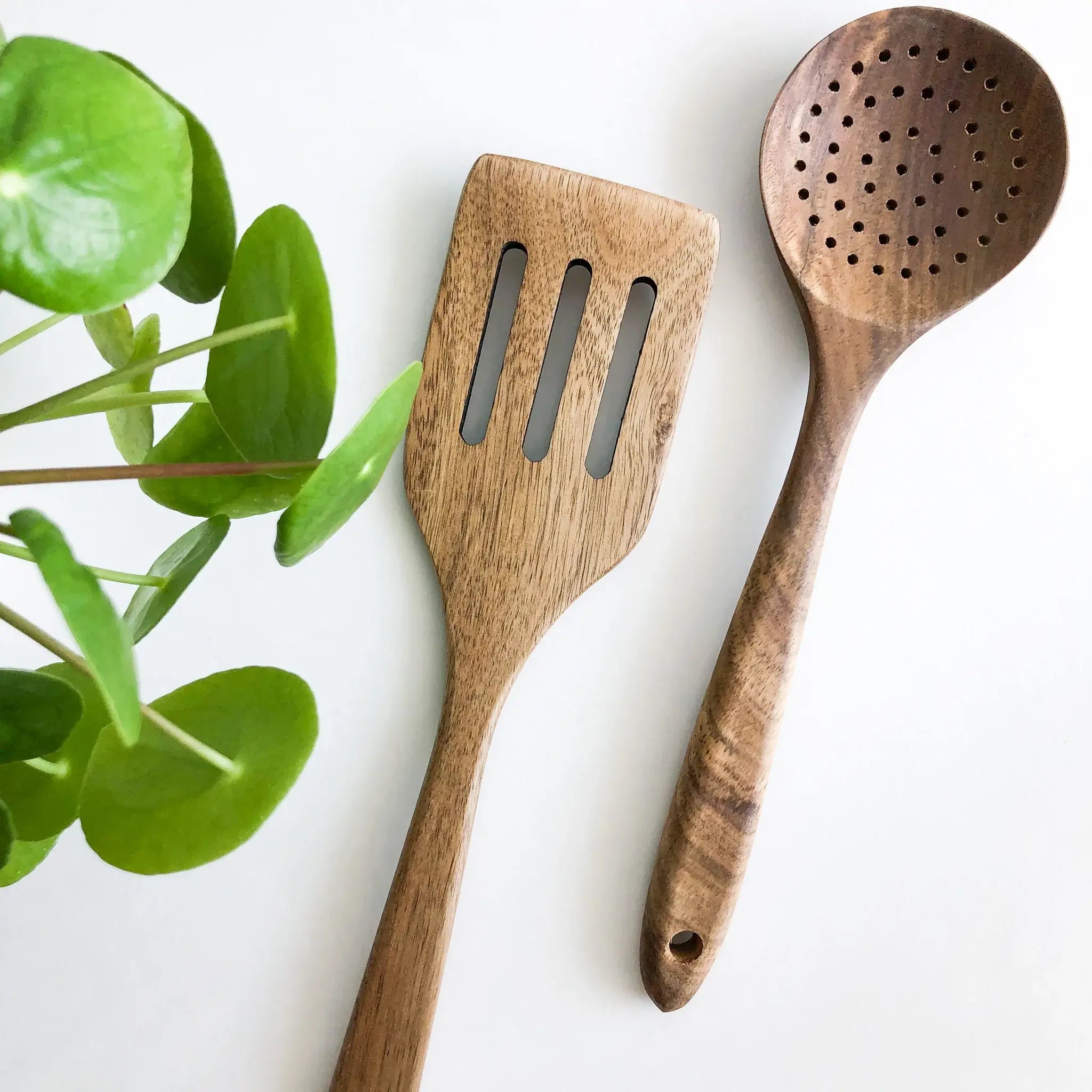 Wood Kitchen Utensils S/5
