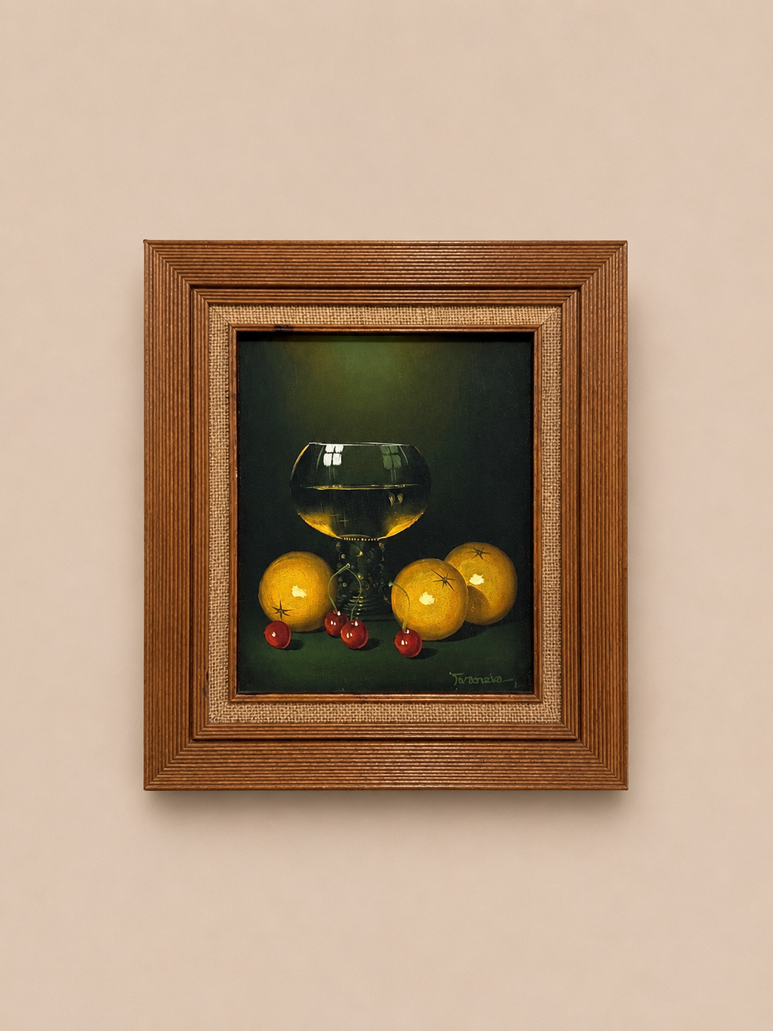 Vintage Still Life Oil Painting