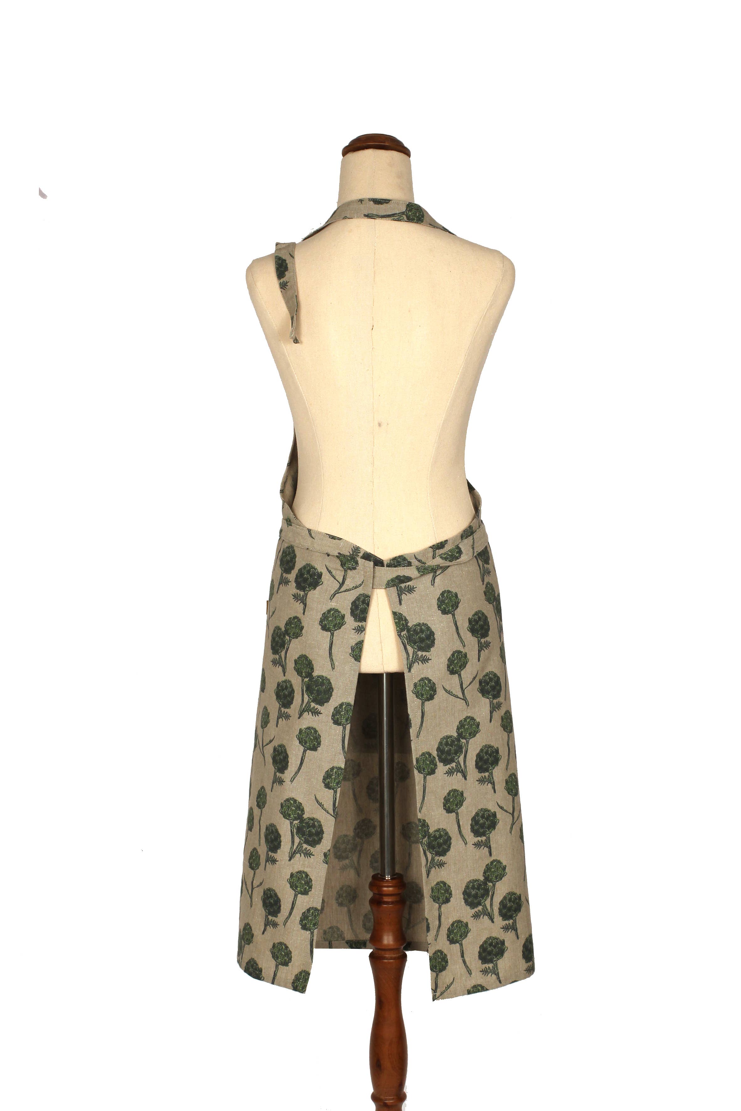 Artichoke Print Apron