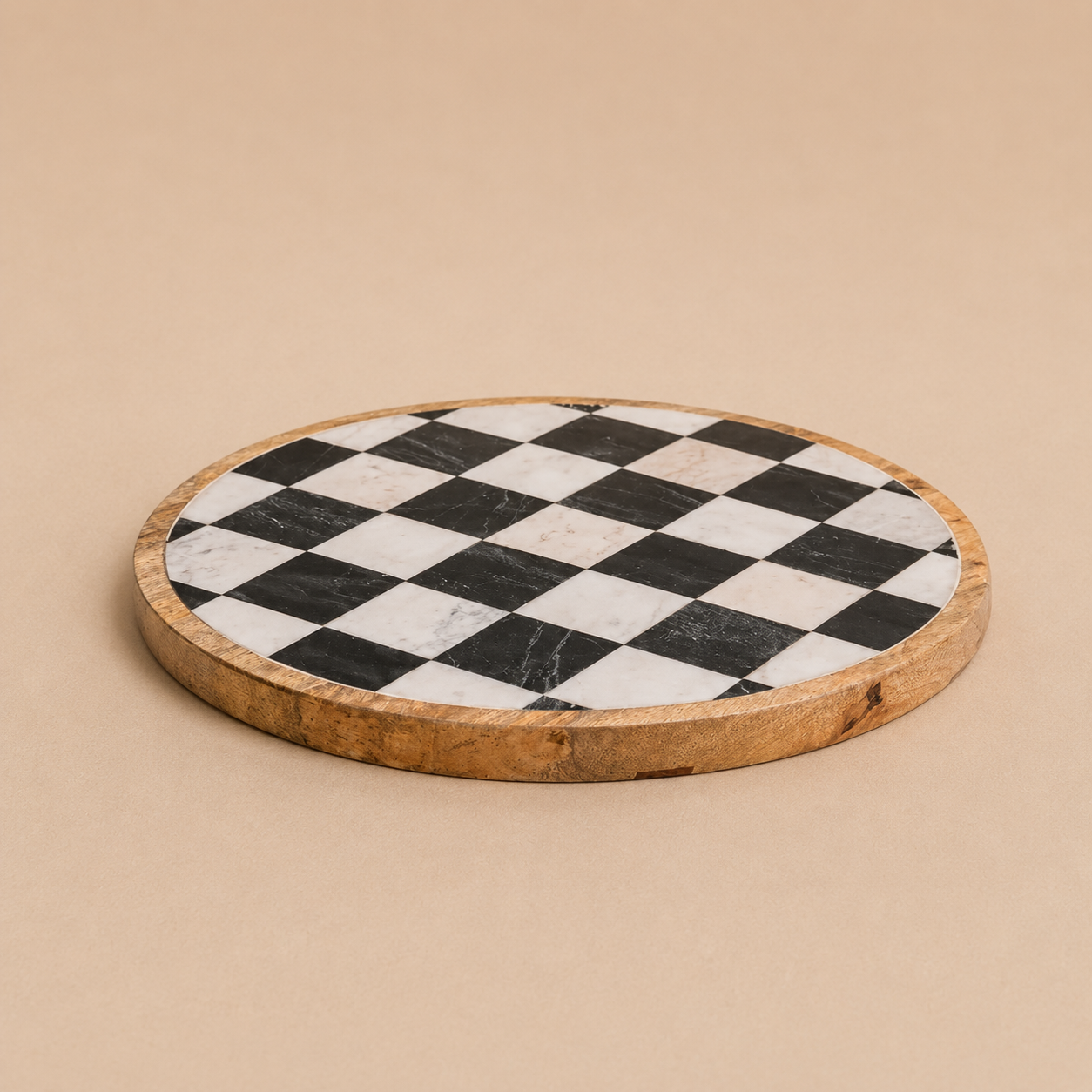 Checkerboard Lazy Susan