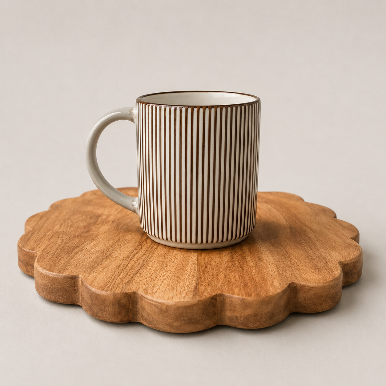 Ticking Stripe Coffee Mug