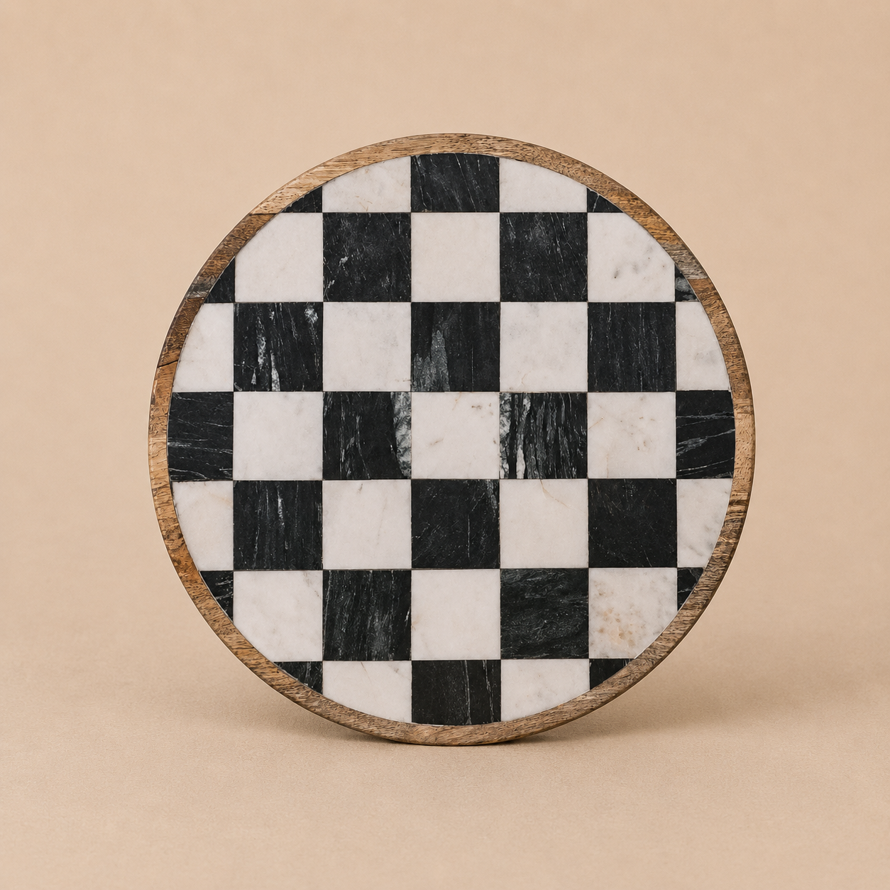 Checkerboard Lazy Susan