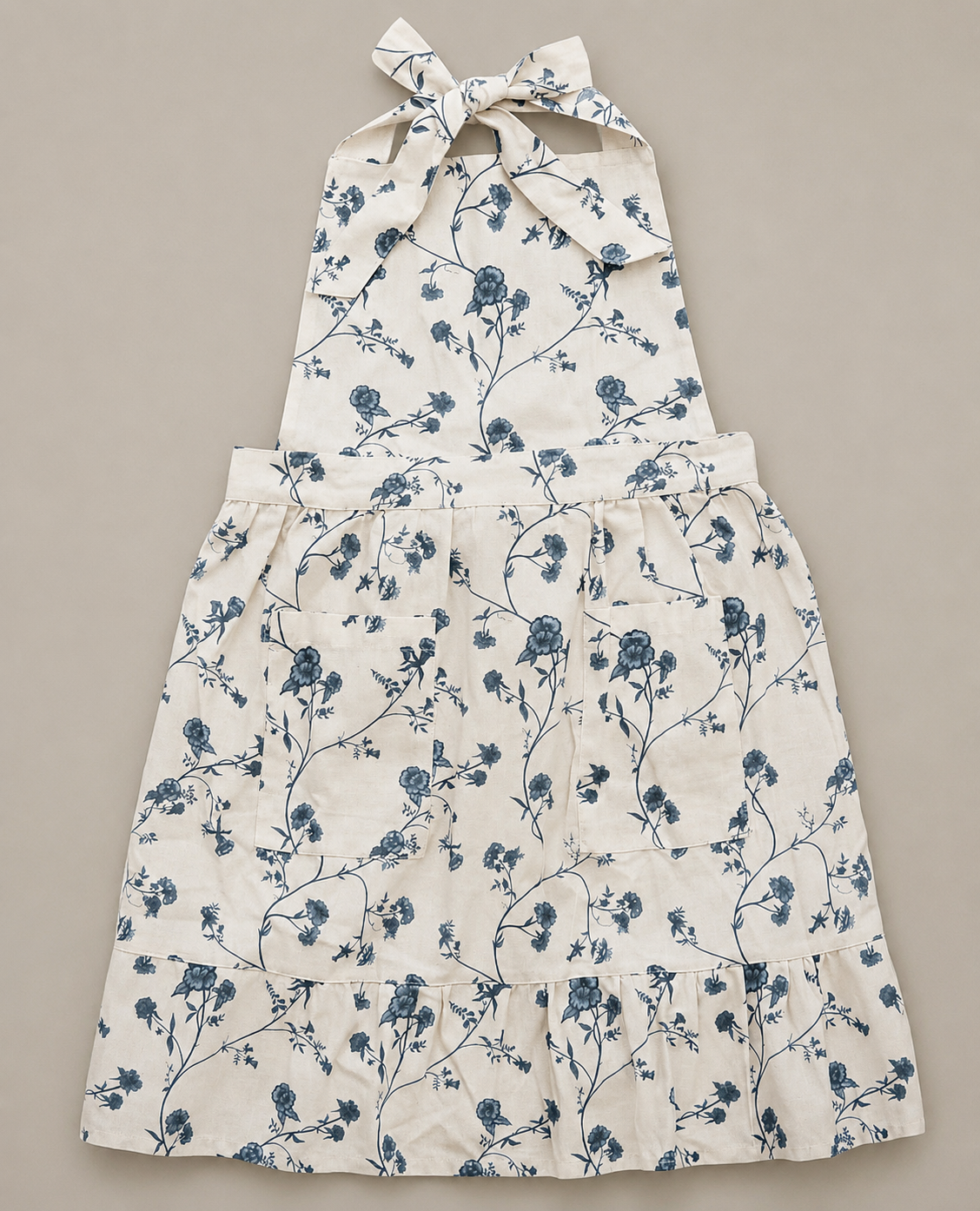 Delft Floral Apron